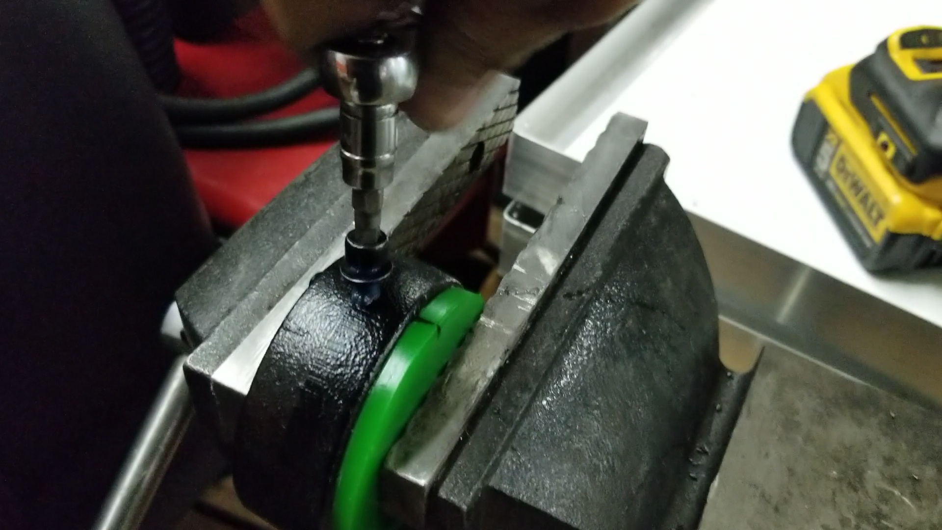 step 5 - install set screw