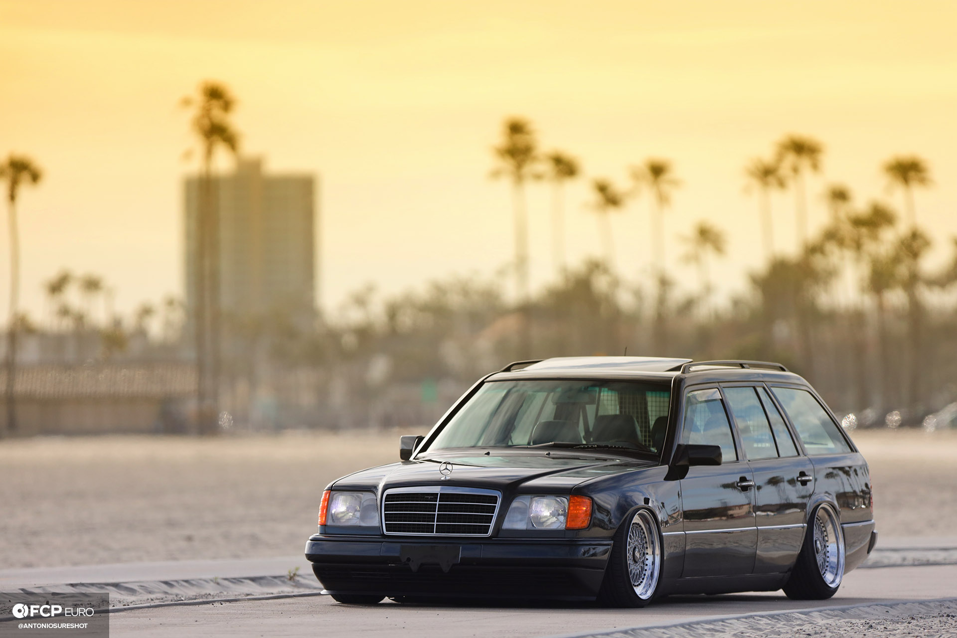 S124 Mercedes Benz E320 wagon BBS RS