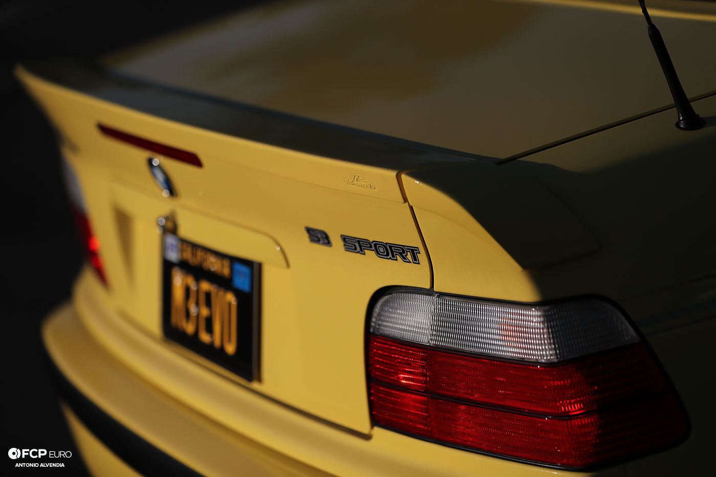 AC Schnitzer E36 3piece wing S3 Sport M3 Convertible