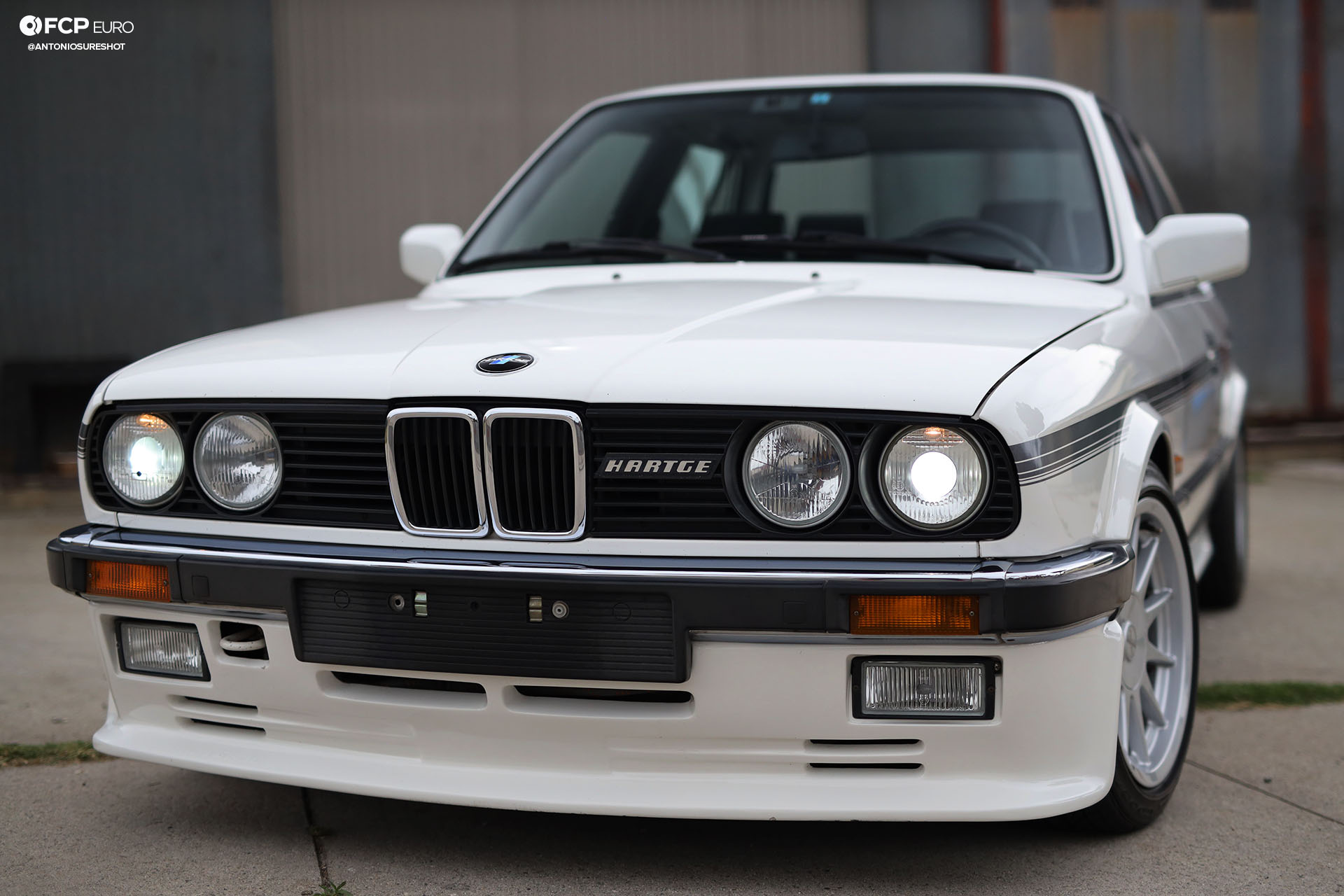 E30 BMW Hartge H26 Front 3/4