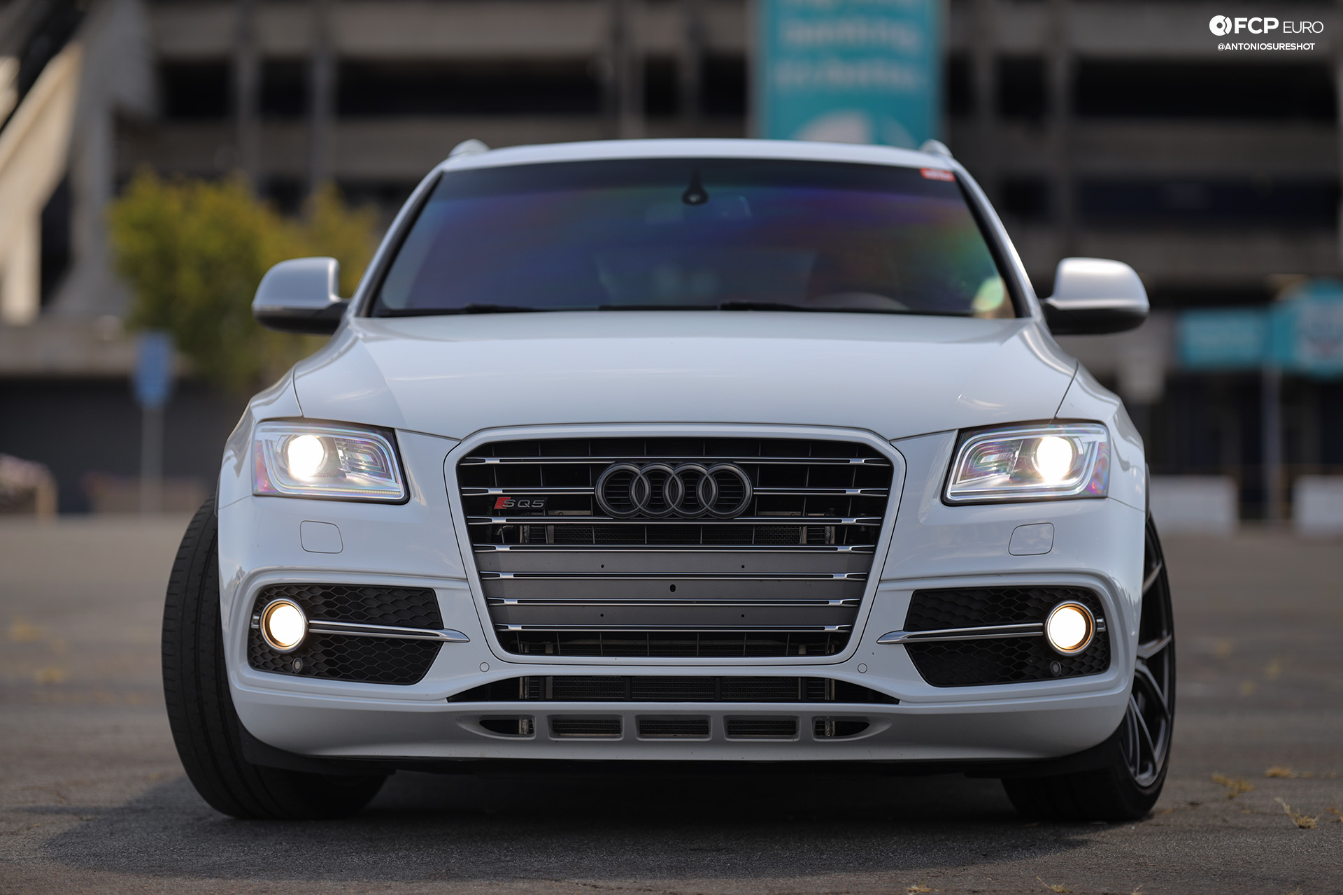 B8 Audi SQ5 Vorsteiner Wheels Alcon Brakes