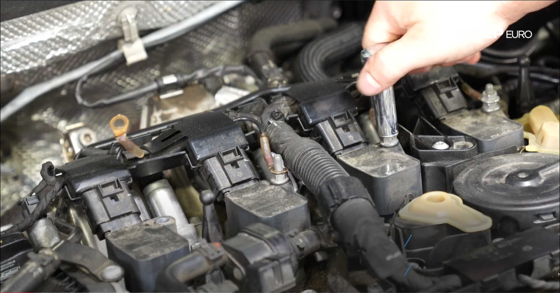 DIY VW GTI PCV Replacement removing the ground wires