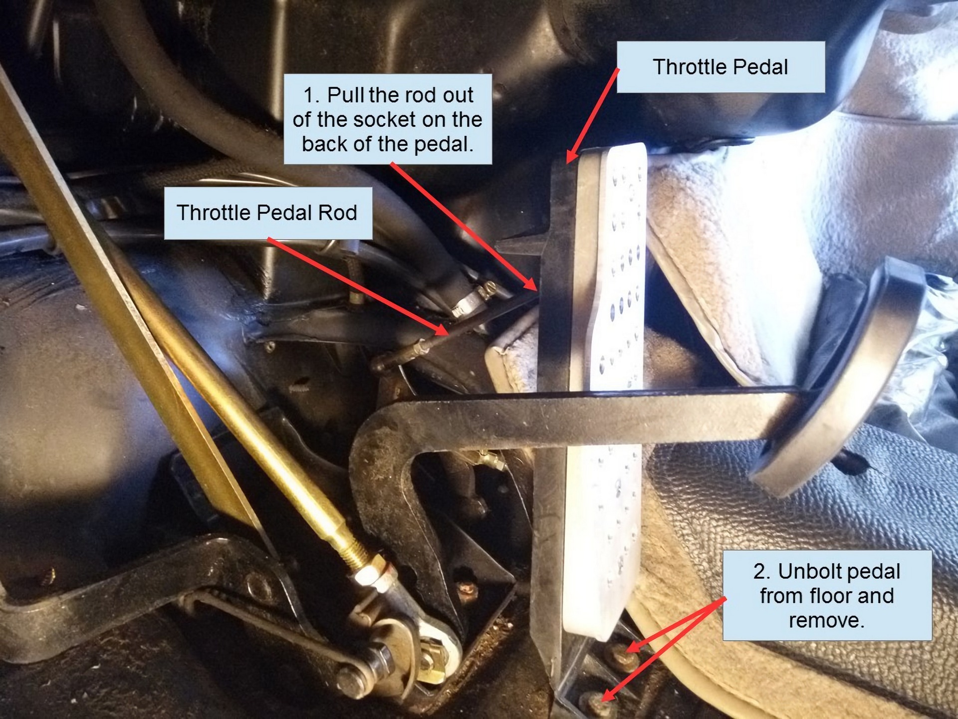Porsche 911 Pedal Cluster Rebuild 2