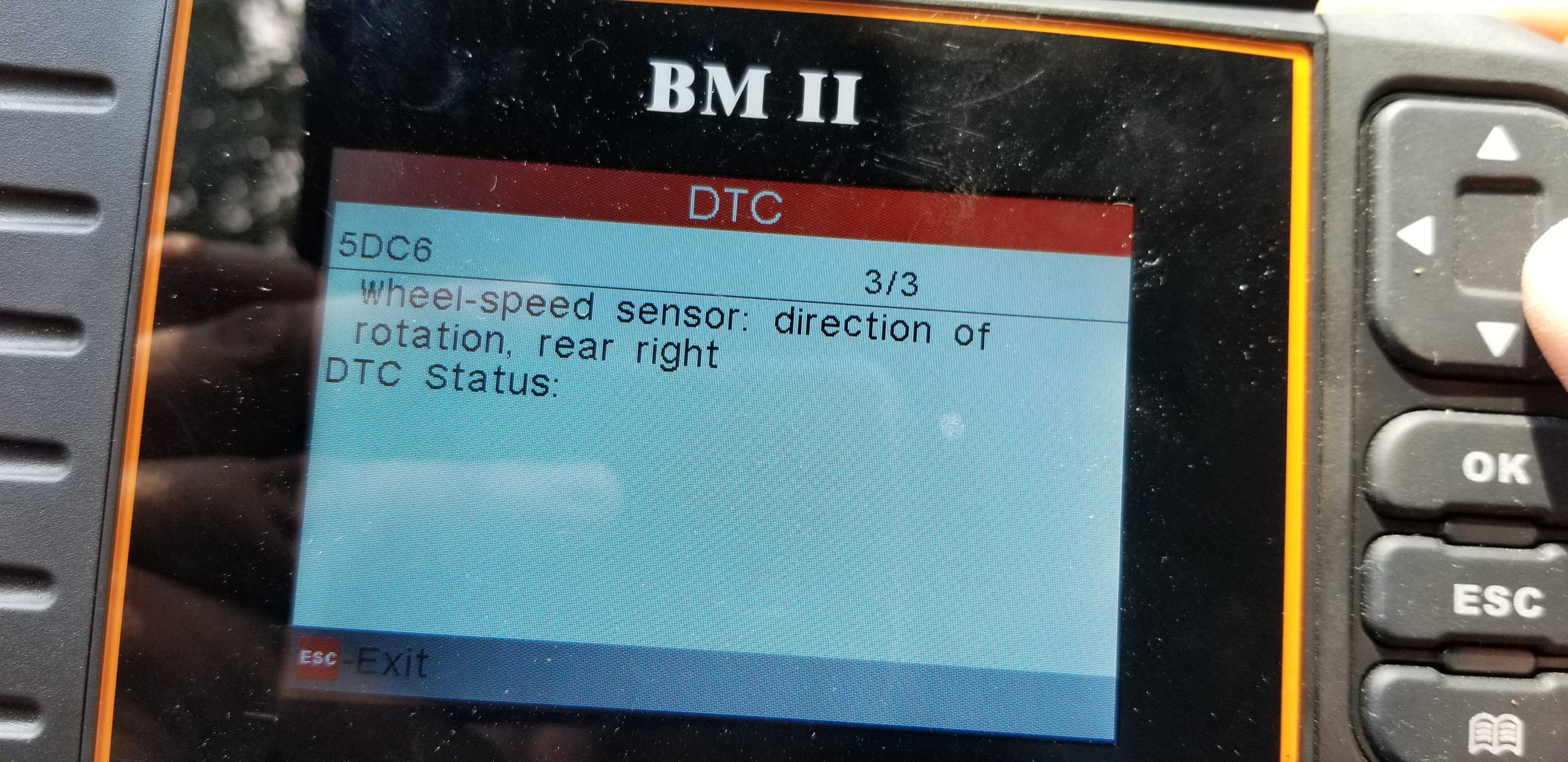 step 3 - dsc fault 3