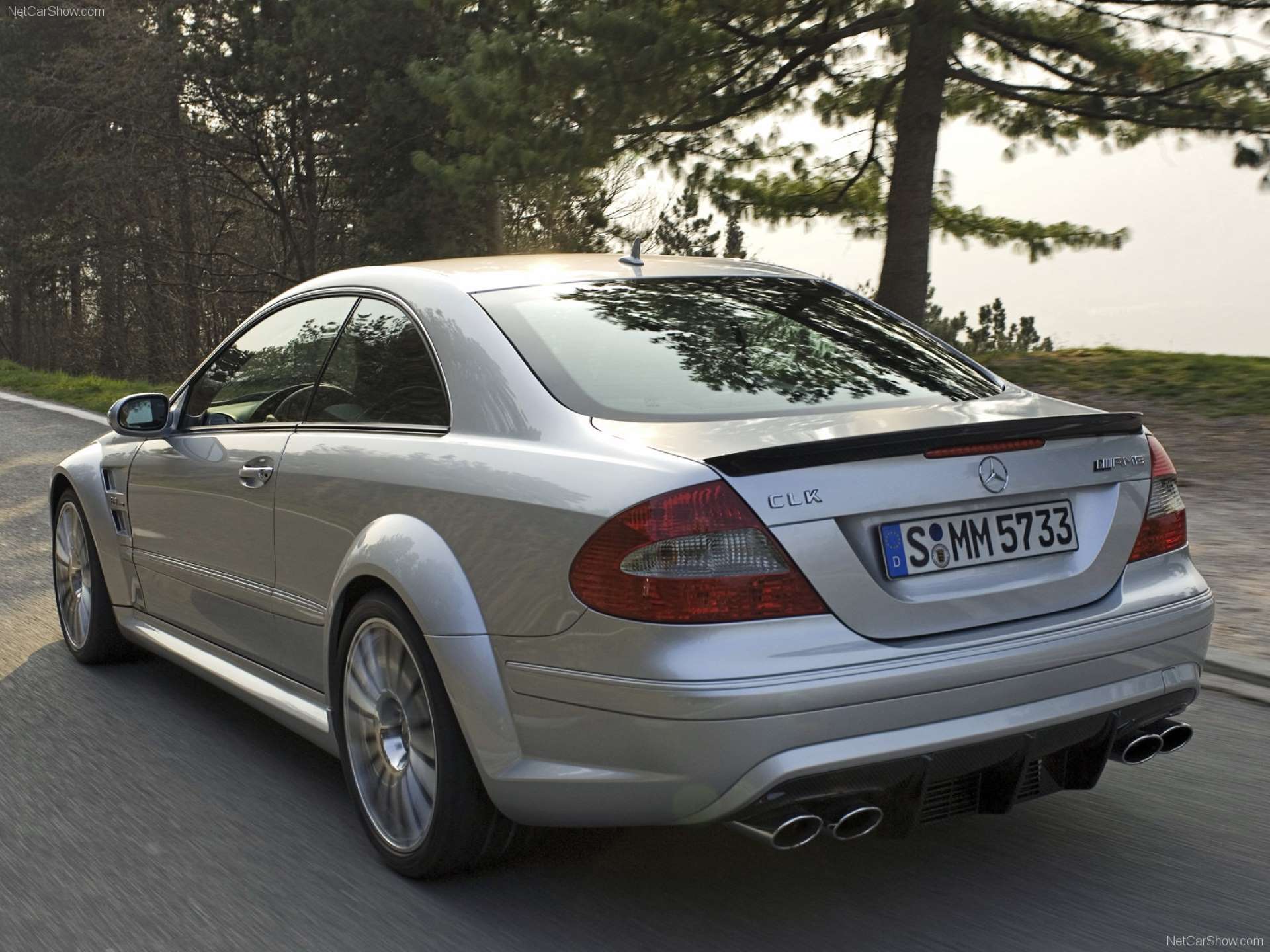 Pandemic Price Appreciation Mercedes-Benz W209 CLK63 AMG Black Series rear