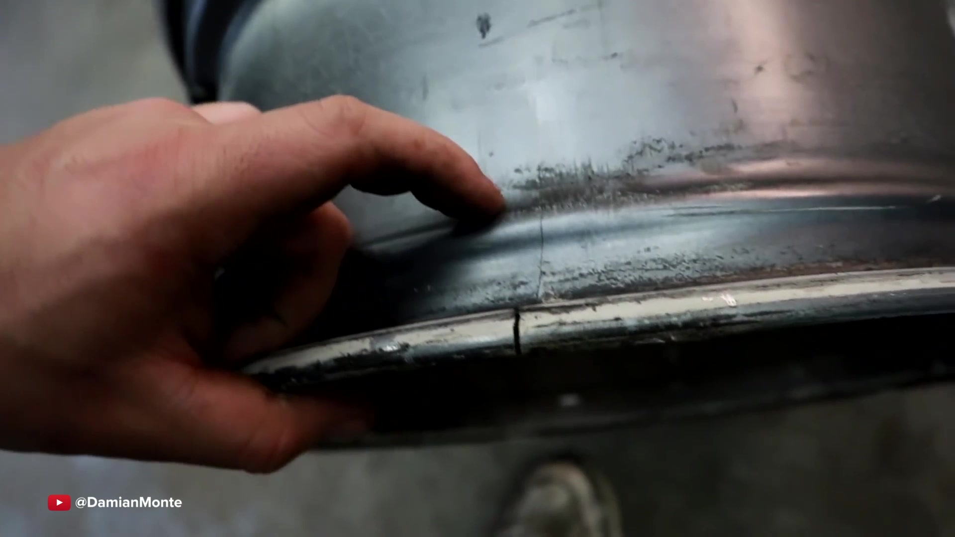 Tech Tip What To Do After Hitting A Curb cracked wheel