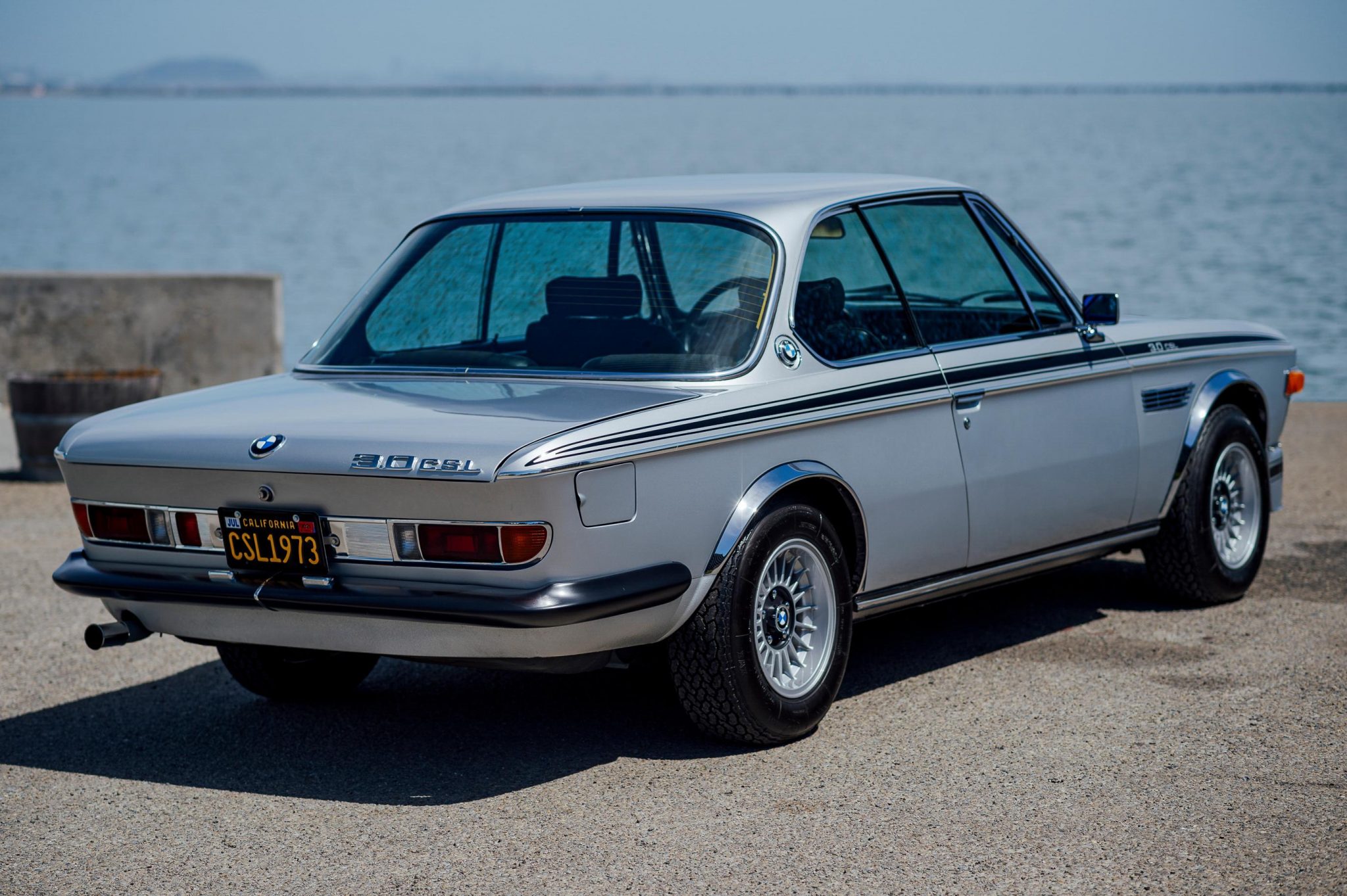 2021 Auction Finds BMW 3.0 CSL rear three-quarter