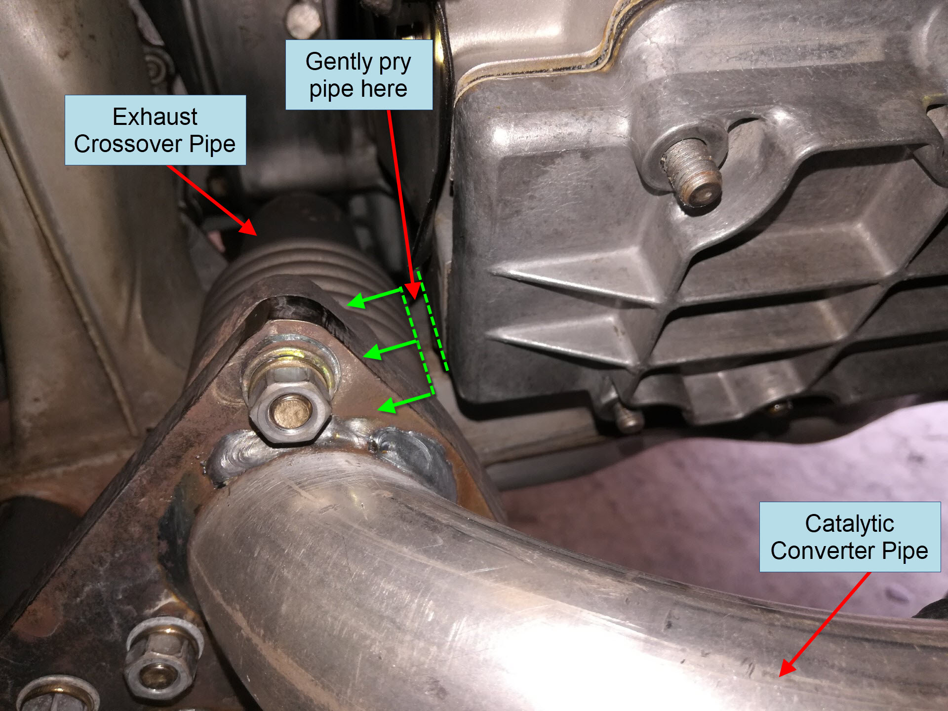 Removing air-cooled Porsche 911 valve covers