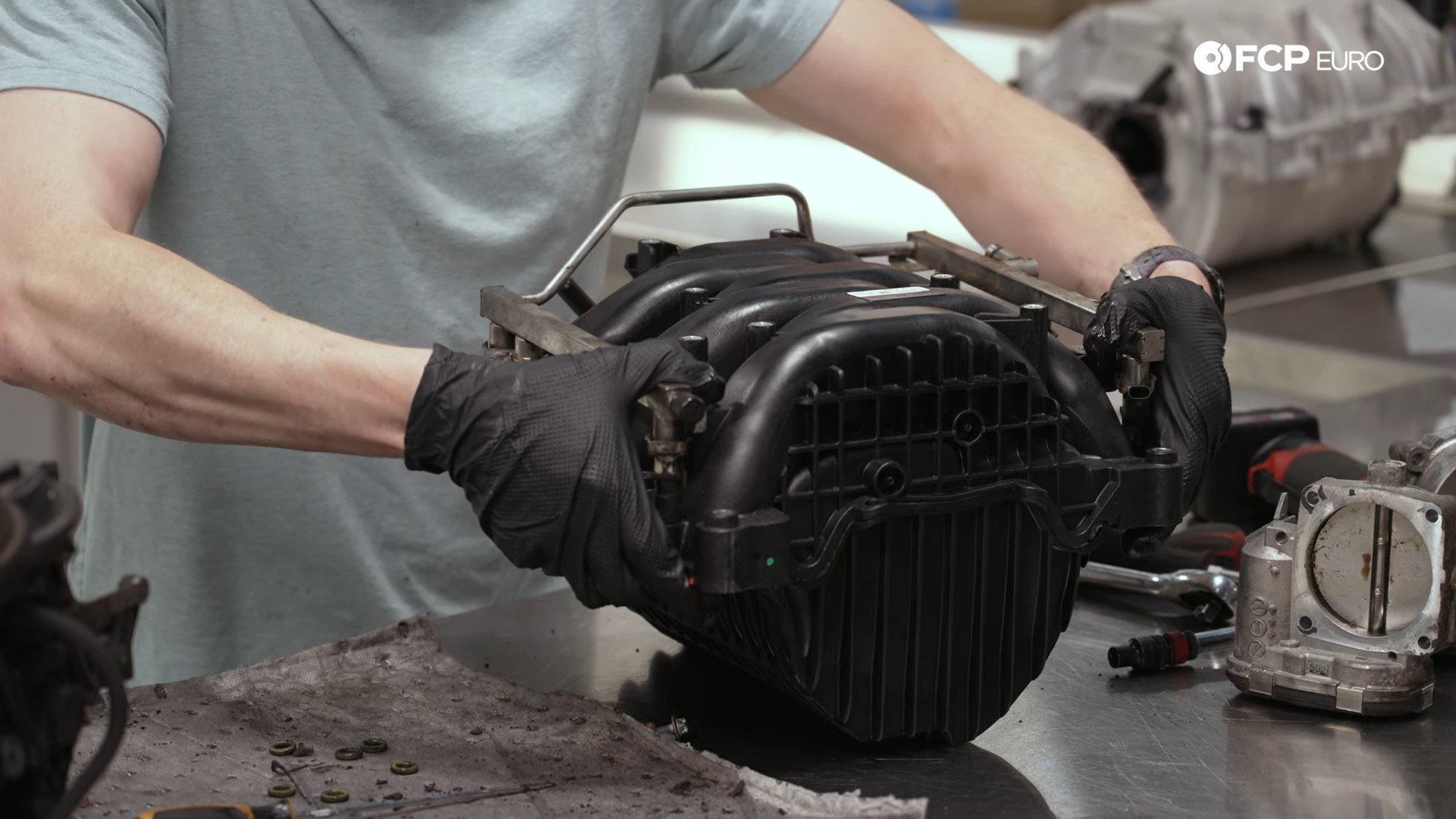 FCP_Euro_Mercedes_M272_M014_Composite_Intake_Manifold