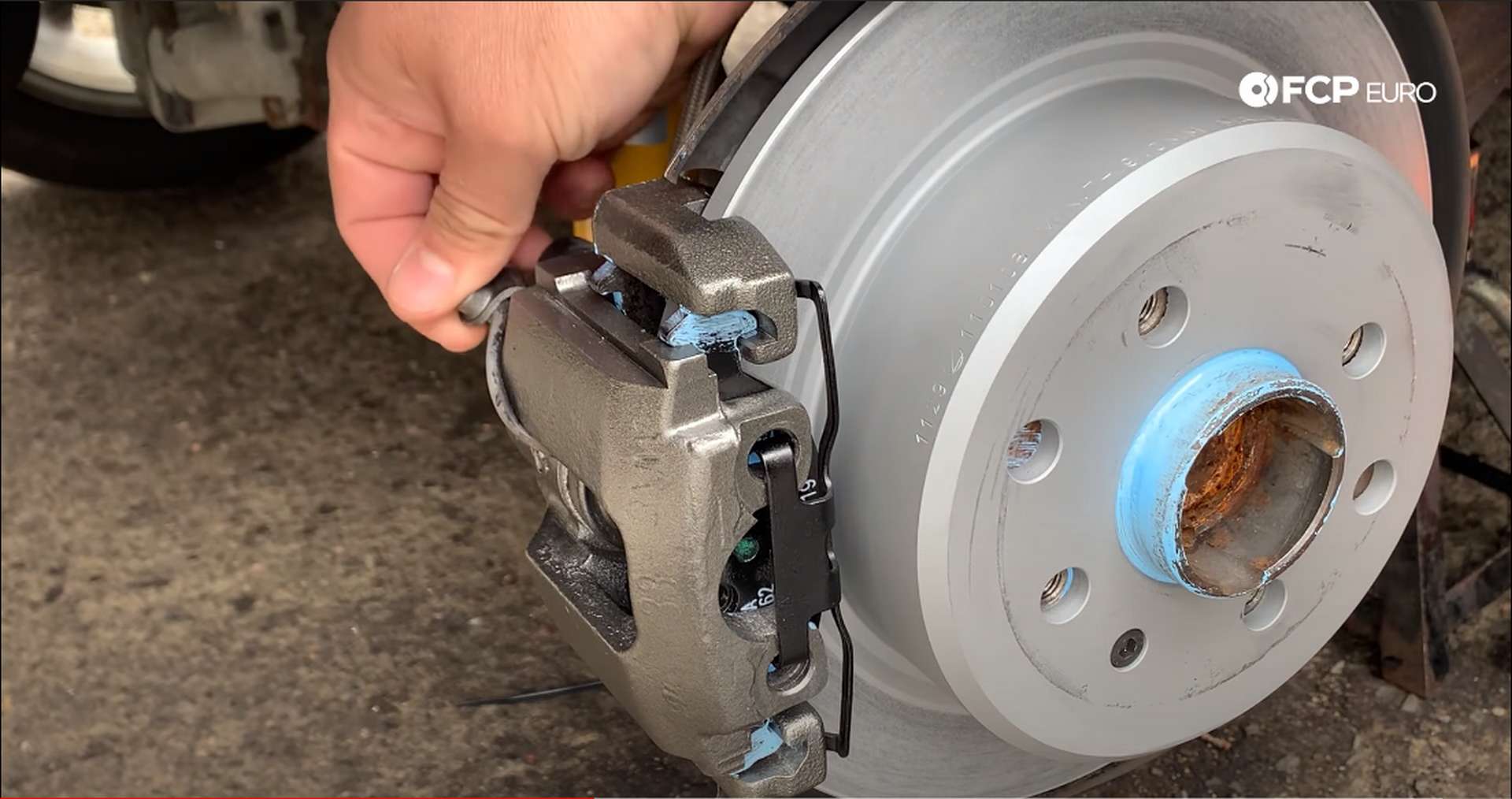 BMW E30 Brake Fluid Flush Bleeder Screw Location