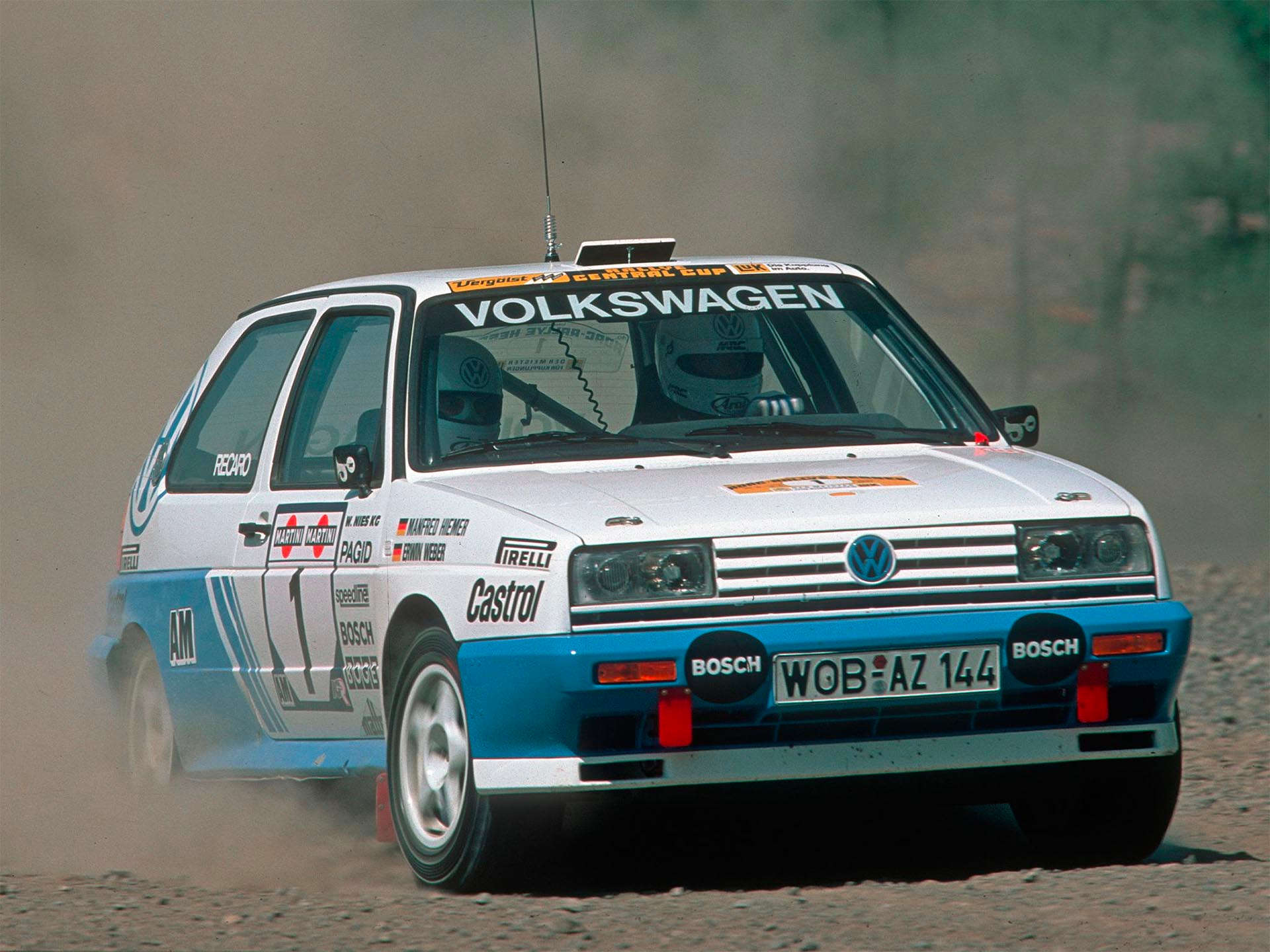 Volkswagen Mk2 Rallye Golf Group A motorsport