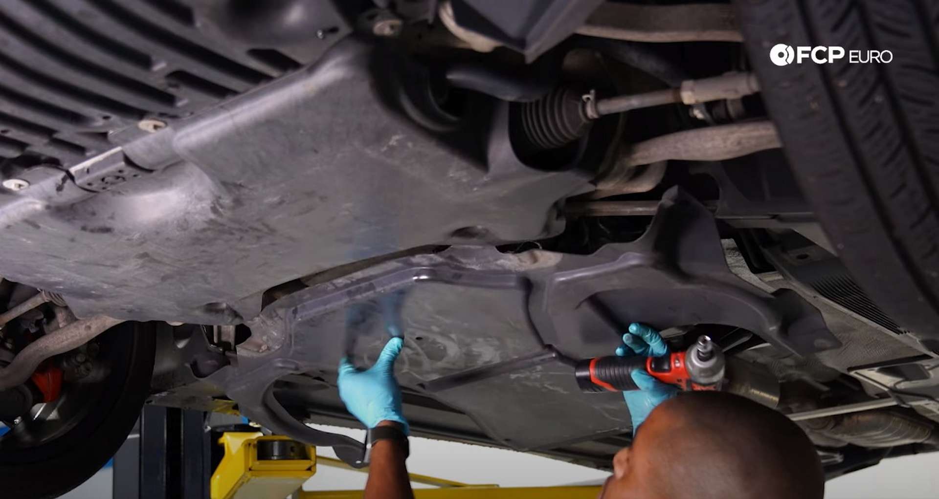 07-DIY-Merc-M271-Oil-Change-Draining-Oils
