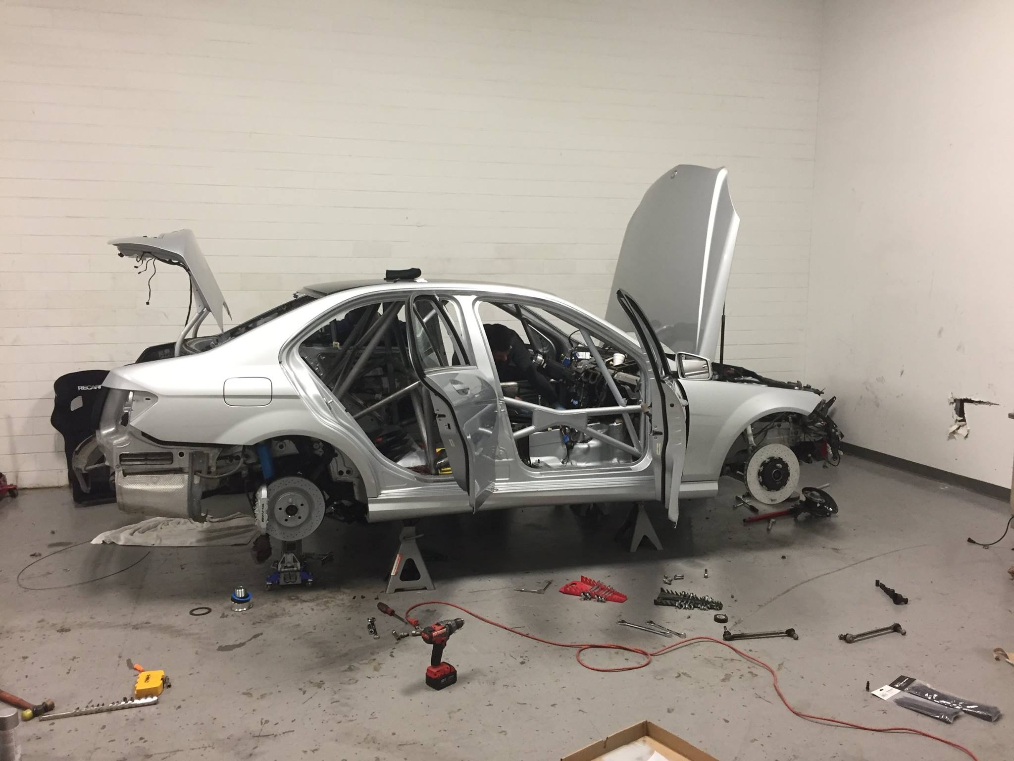 Mercedes C300 Race Car Update - Brakes & Motorsports Monday
