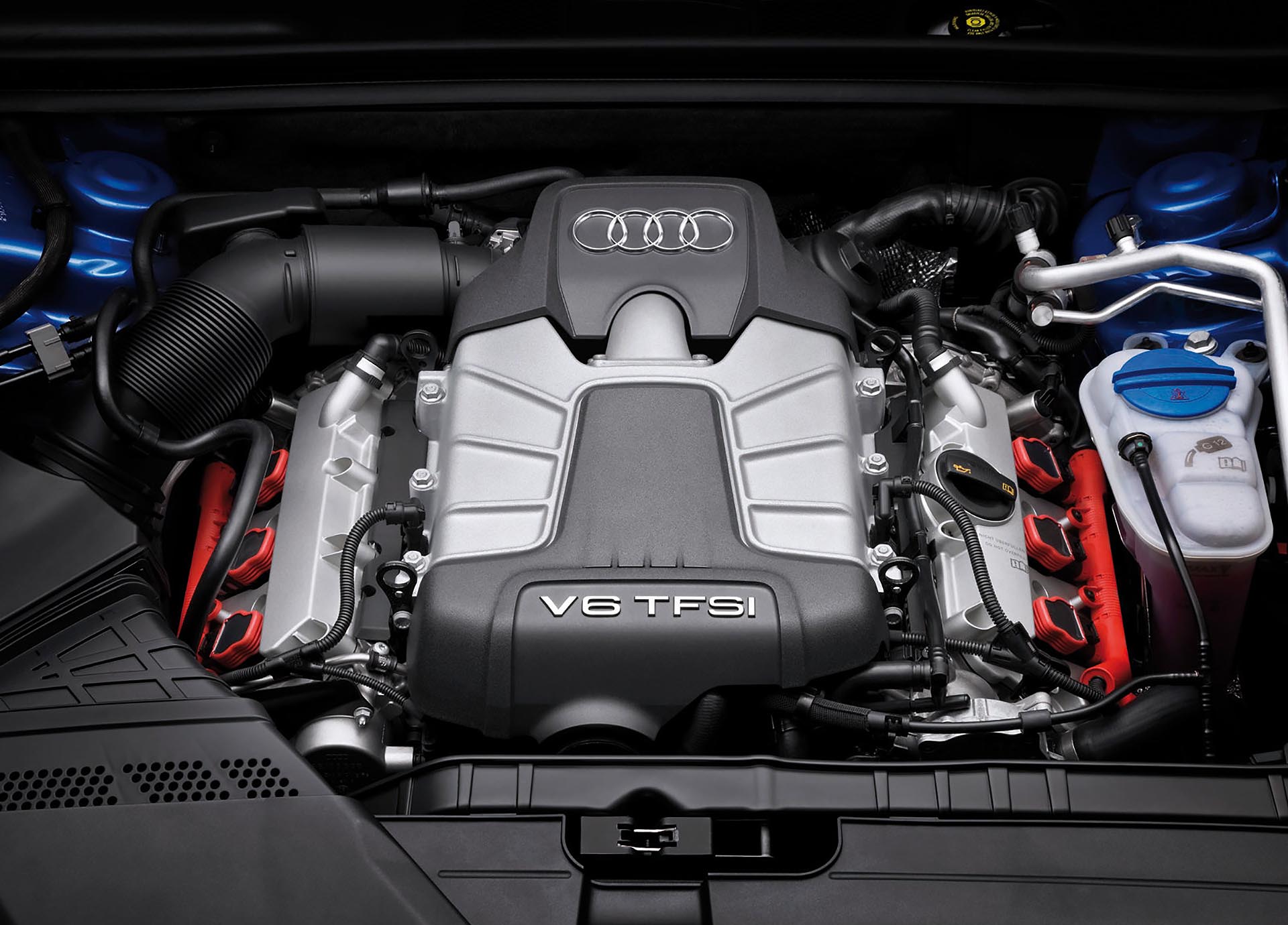 Audi S4 S5 3.0t TFSI engine bay