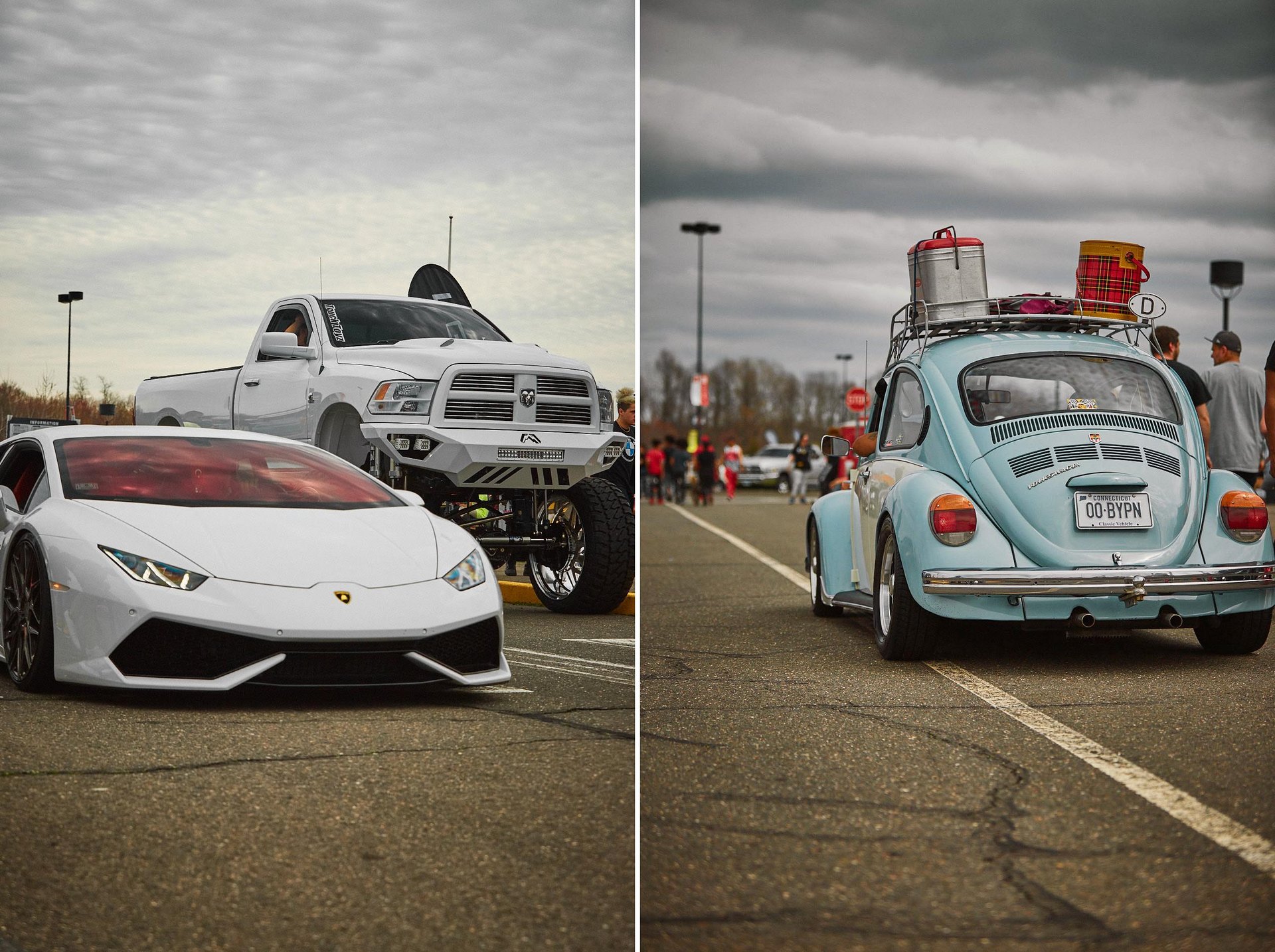 FCP Euro UC3 Car Show 2019 Lambo and Beetle