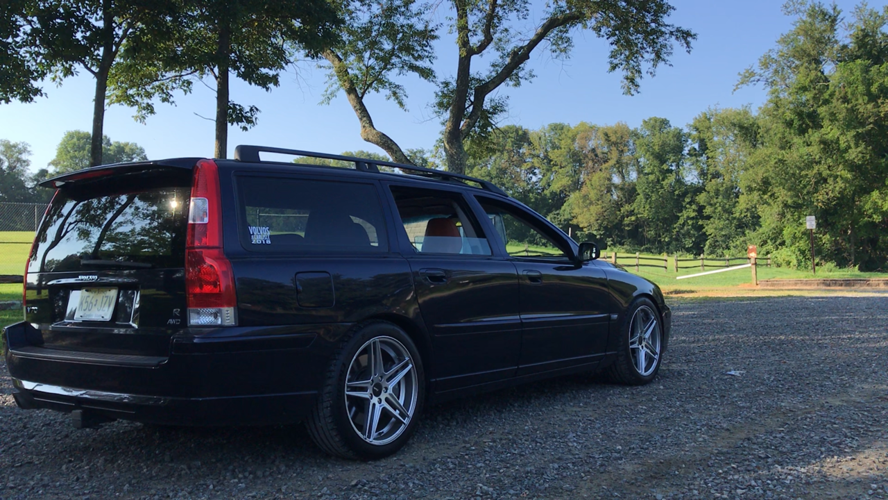 volvo v70r rear 3/4