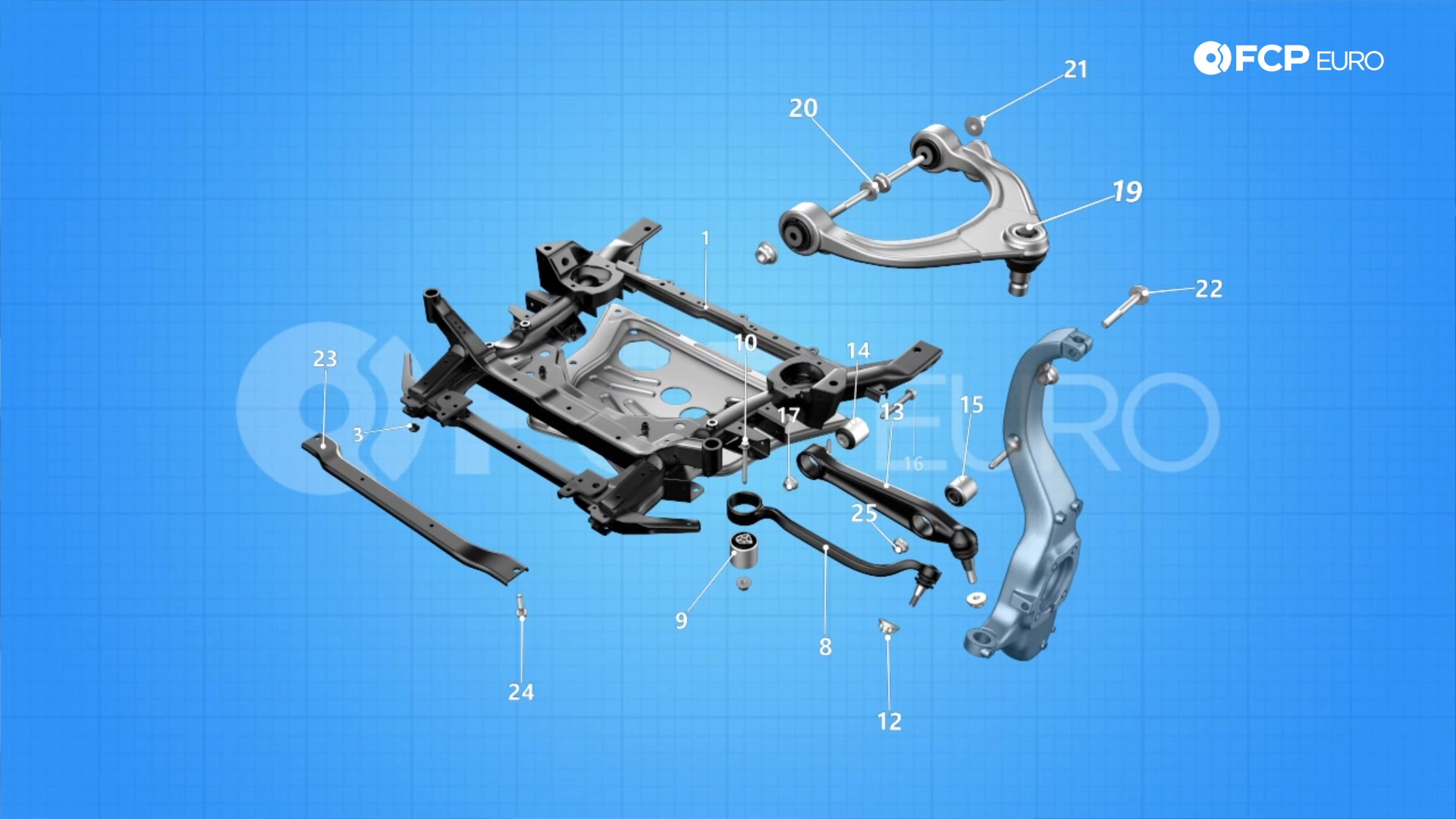 BMW F15 X5 Suspension & Brake Guide Front Suspension Diagram