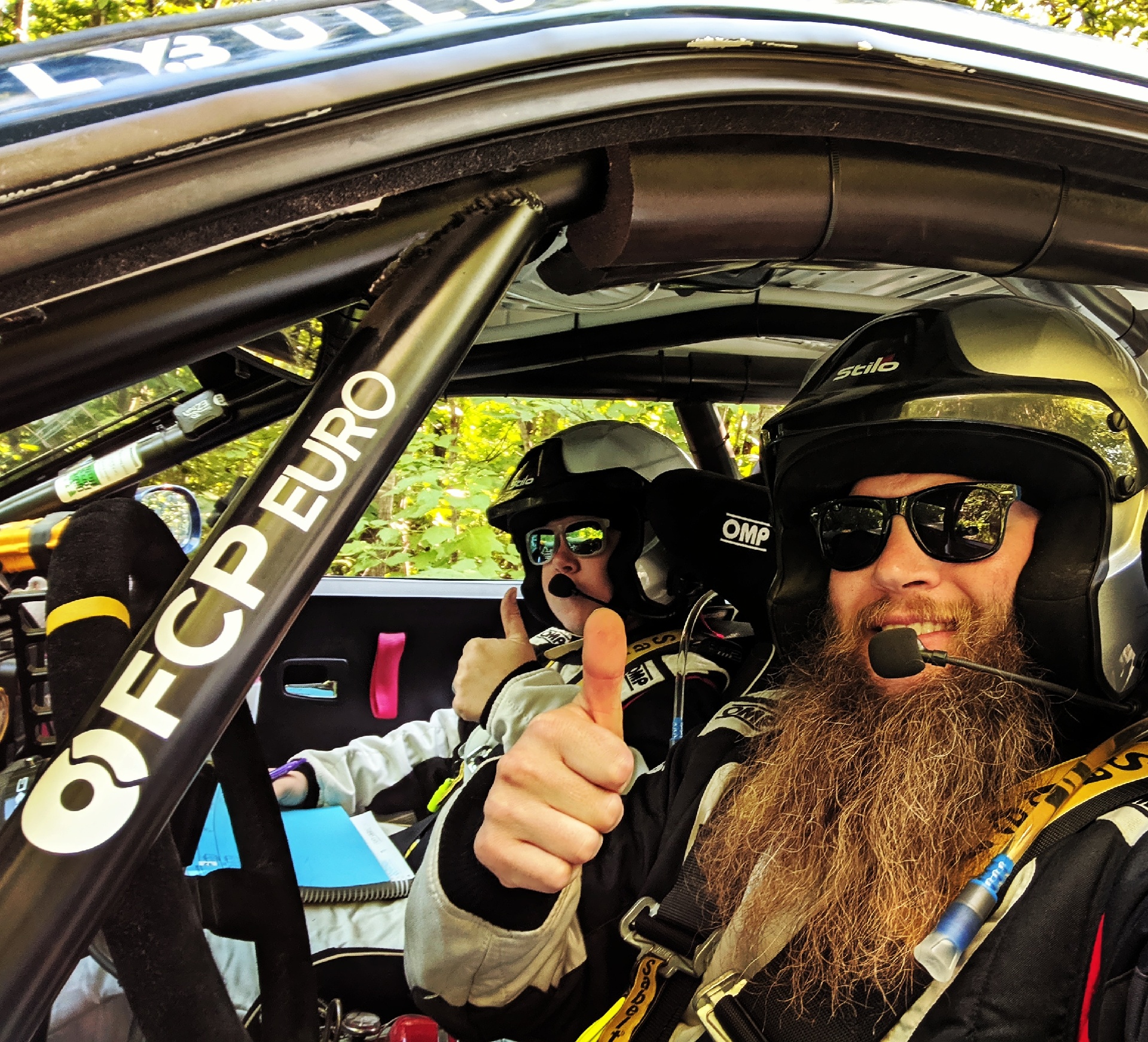 Bearded Ryno Rally Team, BMW E36 M3, FCP Euro Thumb Up