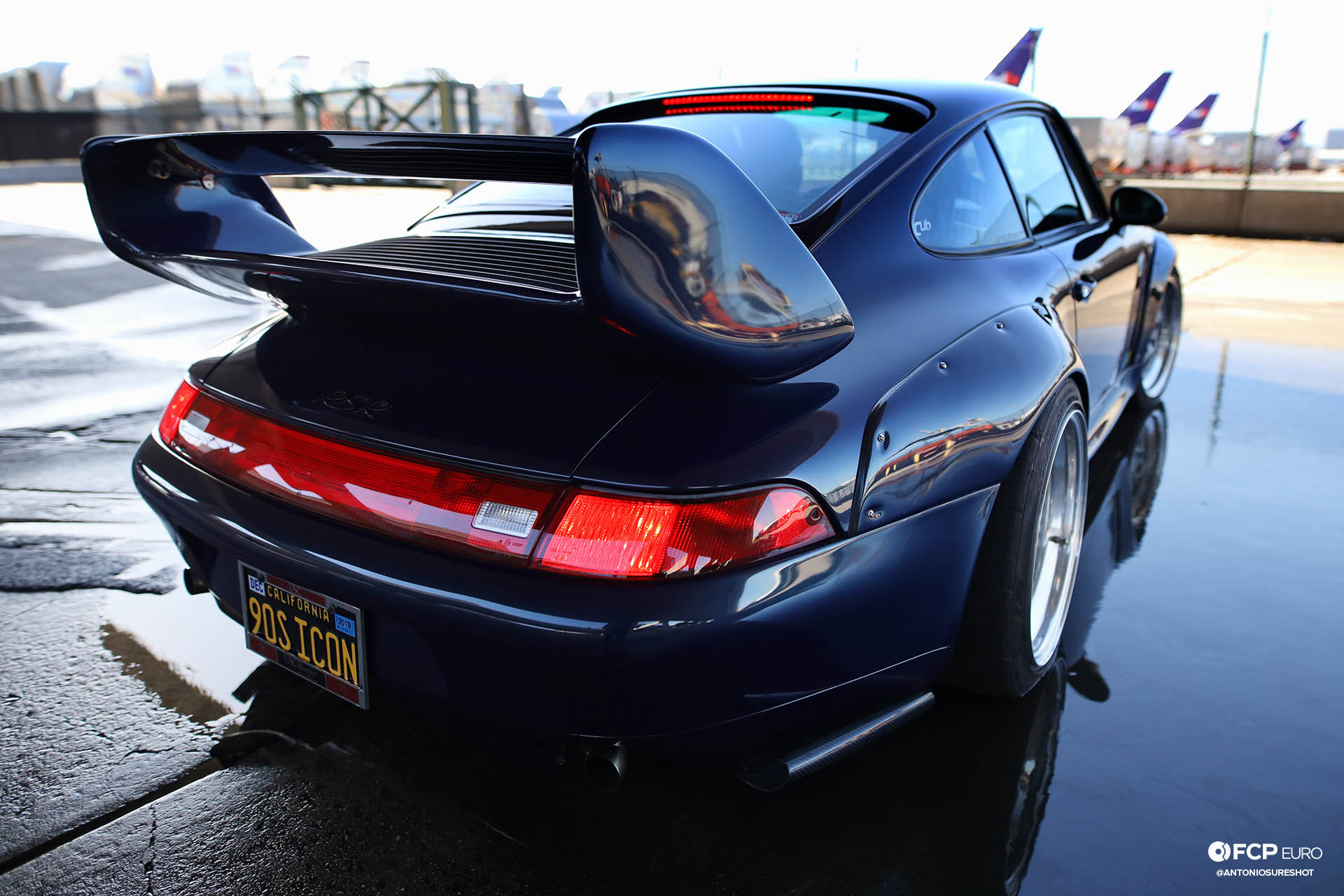 1996 Porsche 911 Carrera 993 RWB rear