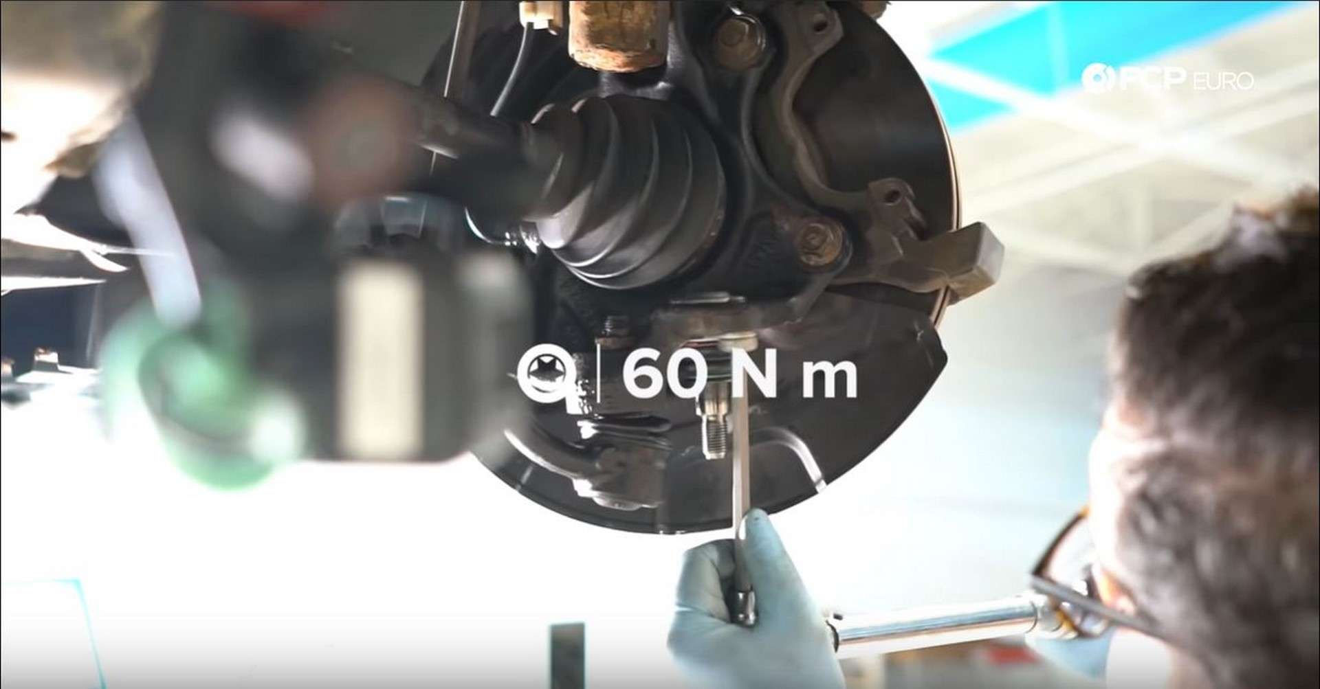 BMW Front Suspension Refresh torquing ball joint bolts