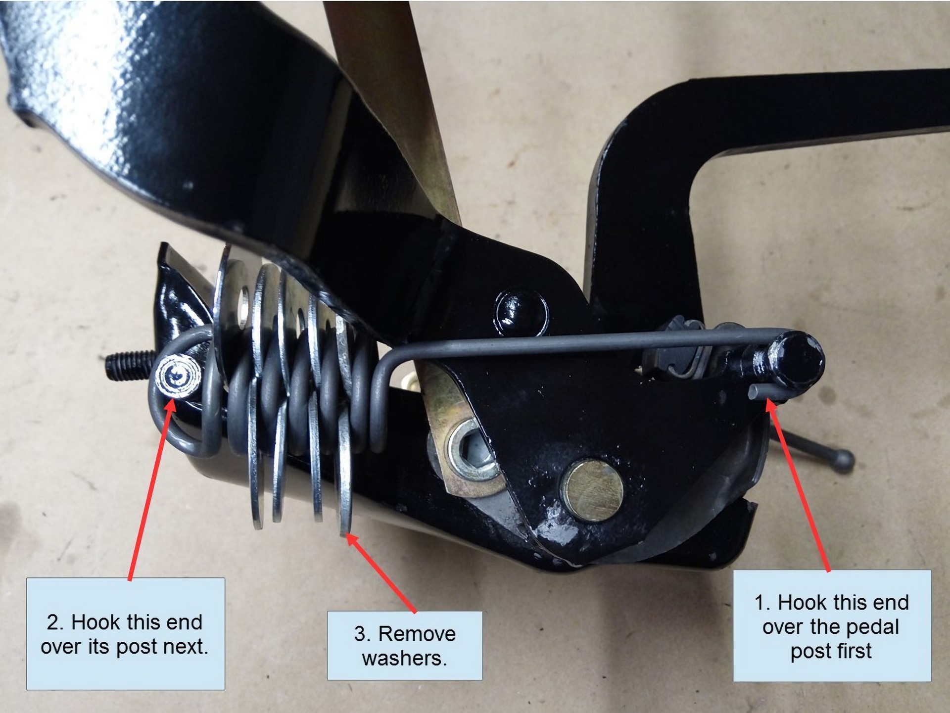 Porsche 911 Pedal Cluster Rebuild 30