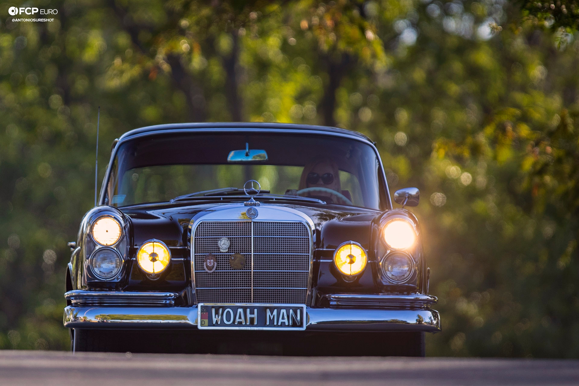 Mercedes Benz 220S Heckflosse Fintail W111 Belinda Benzo 1DX21245 crop
