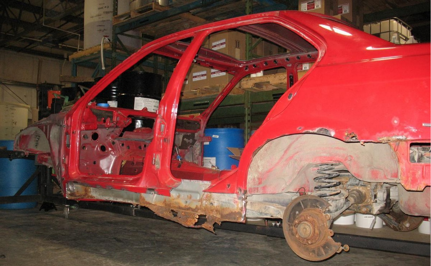 E36 Rusted Chassis