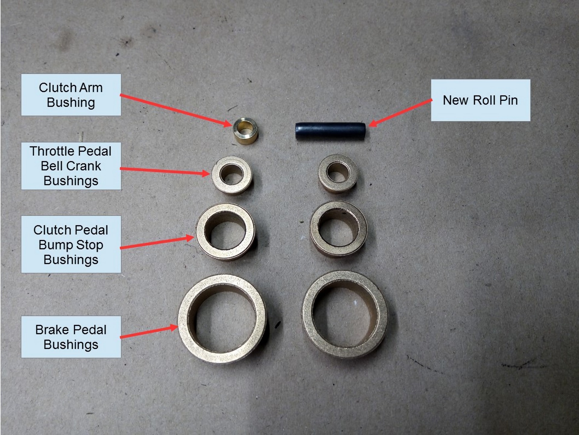 Porsche 911 Pedal Cluster Rebuild 15