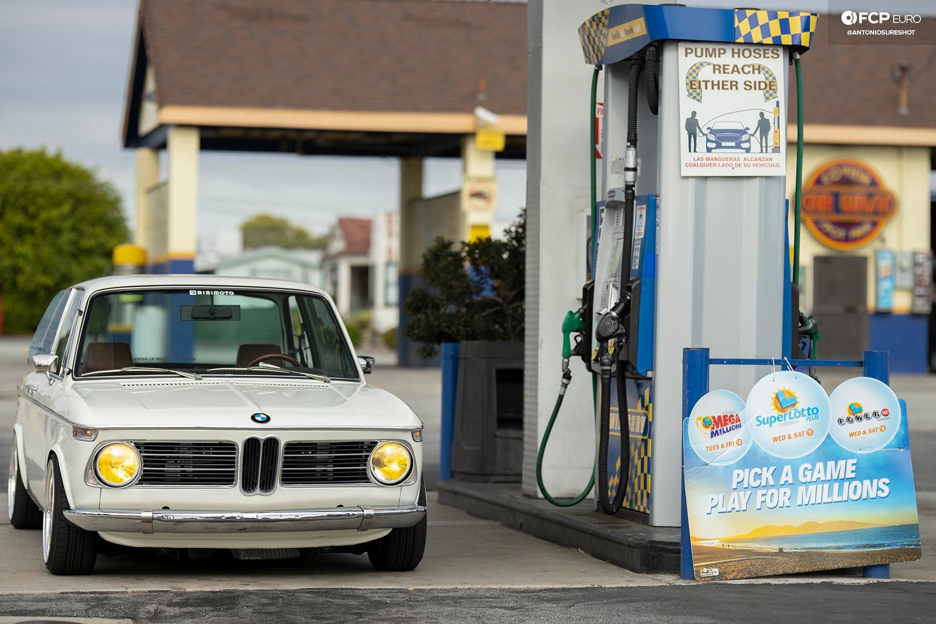Engine Swapped 1972 BMW 2002 with 400hp Turbo Charged M20 and BBS RS