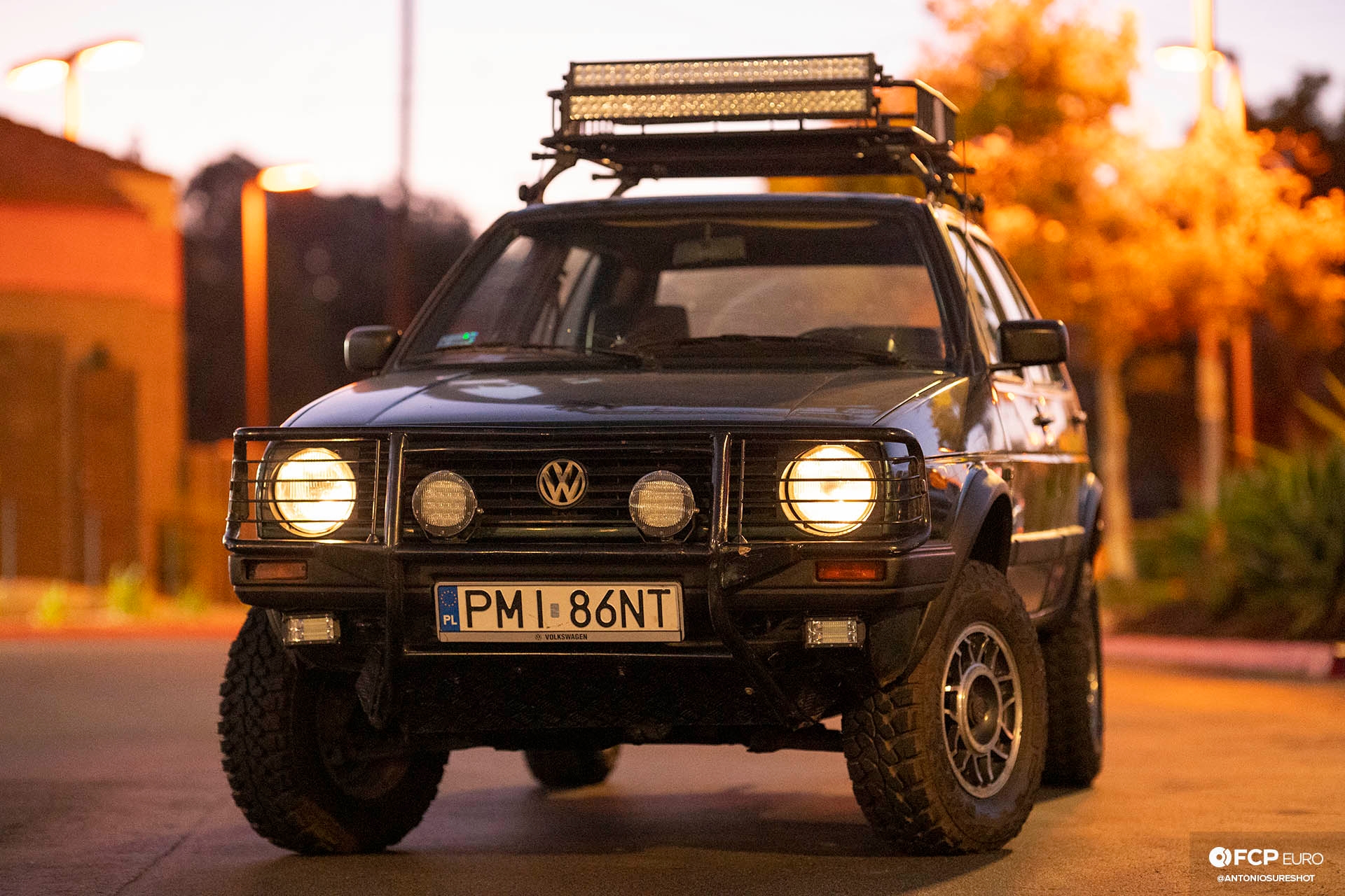 Turbo-Diesel VW Golf Country Front