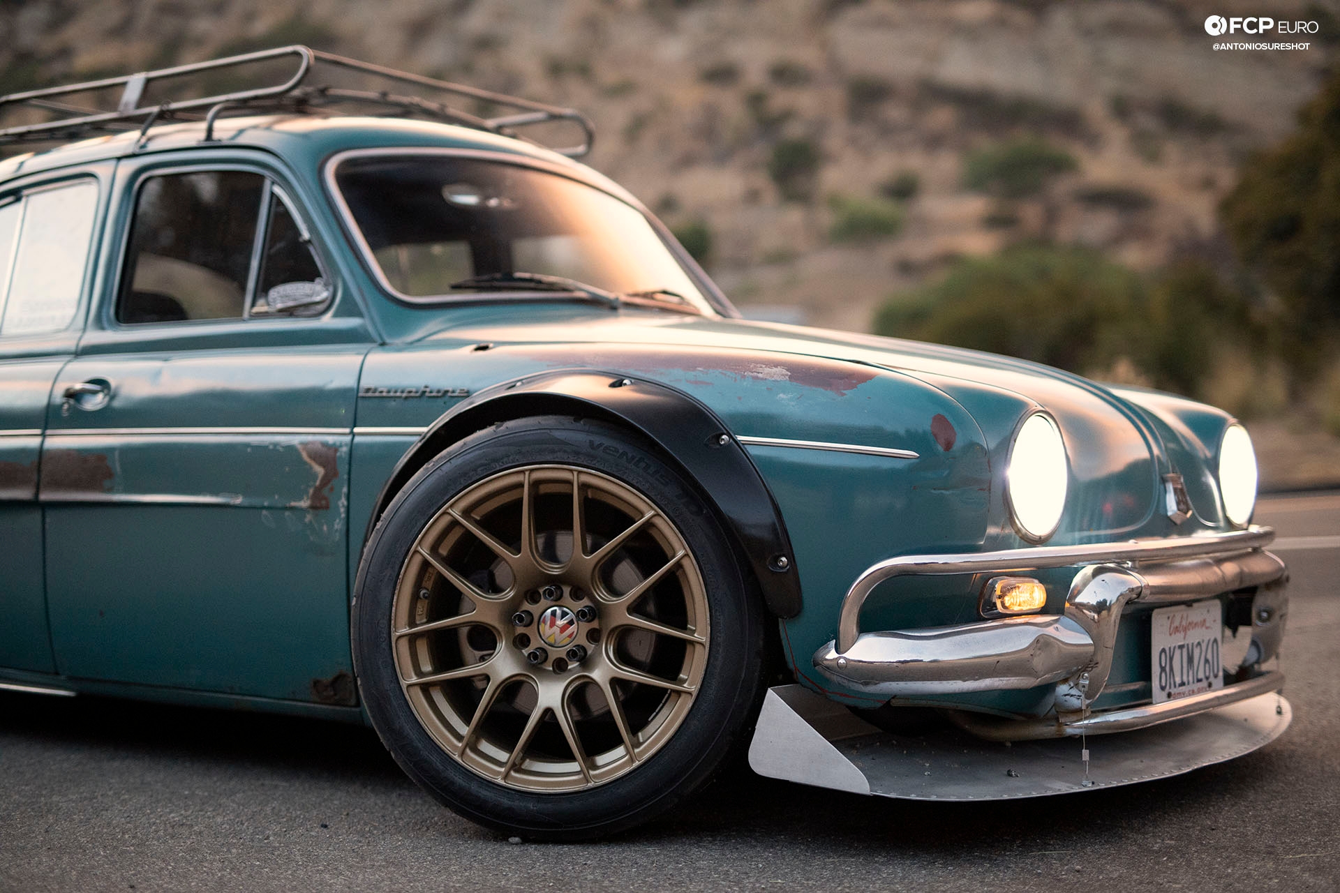 VW Golf GTI VR6 Swapped Renault Dauphine