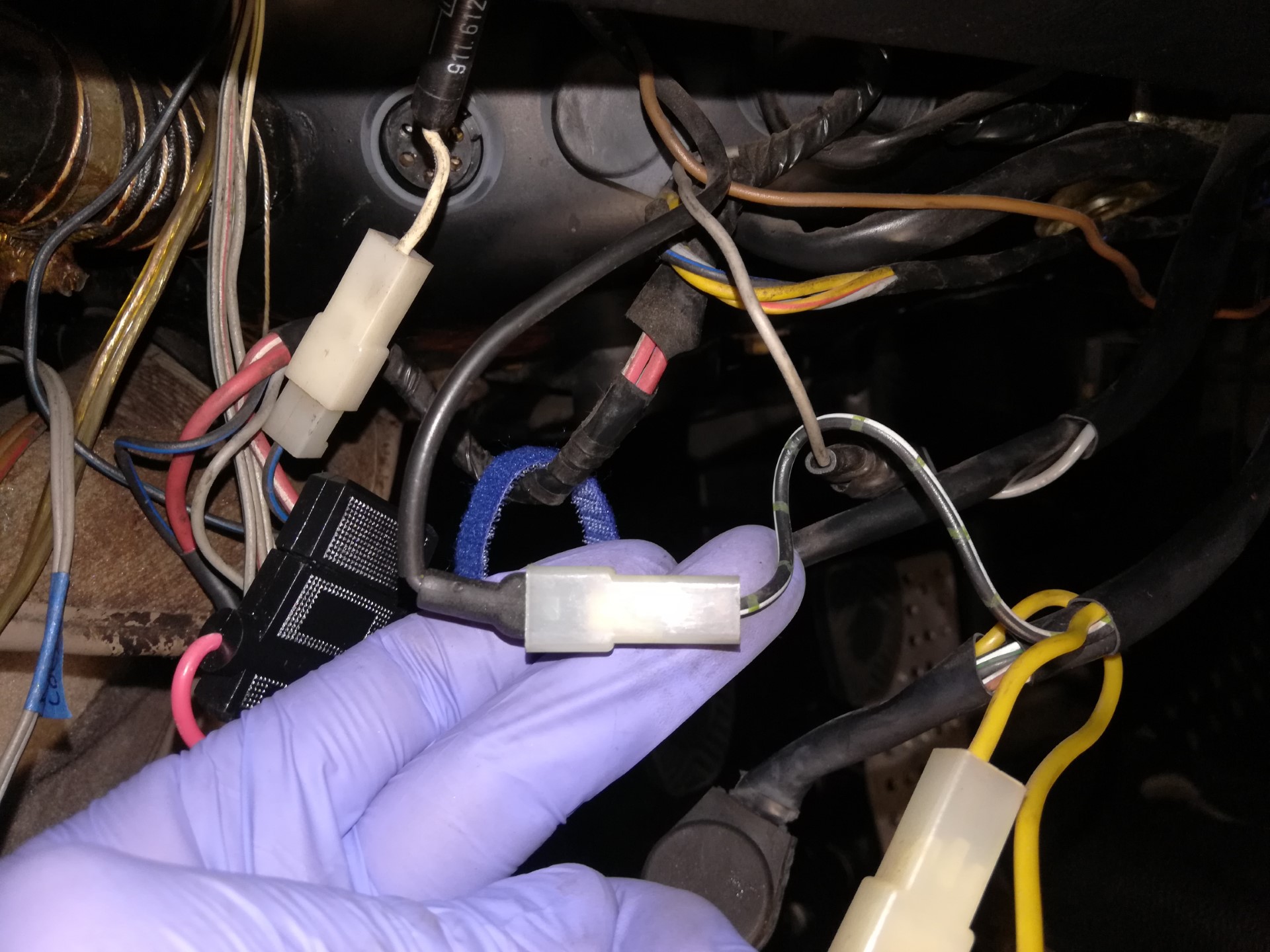 Air-cooled Porsche 911 Turn Signal Switch Wiring