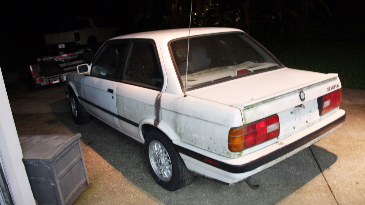 GRM dirty E30 project - rear