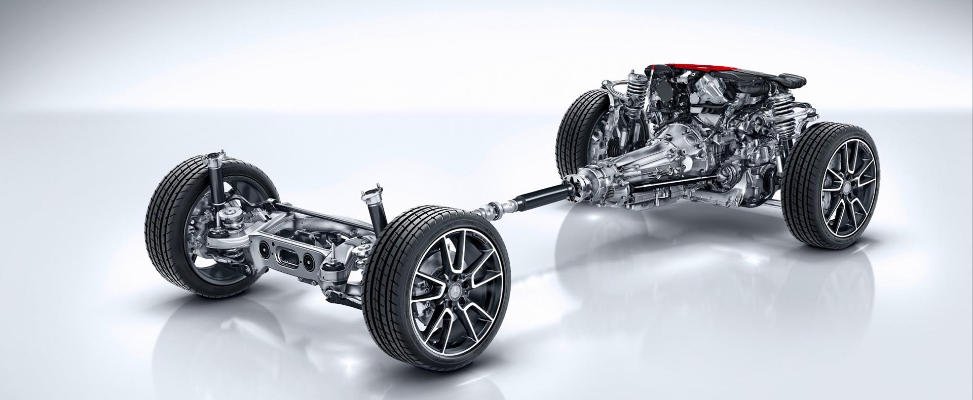 19_Mercedes-Benz 4MATIC Driveline diagram