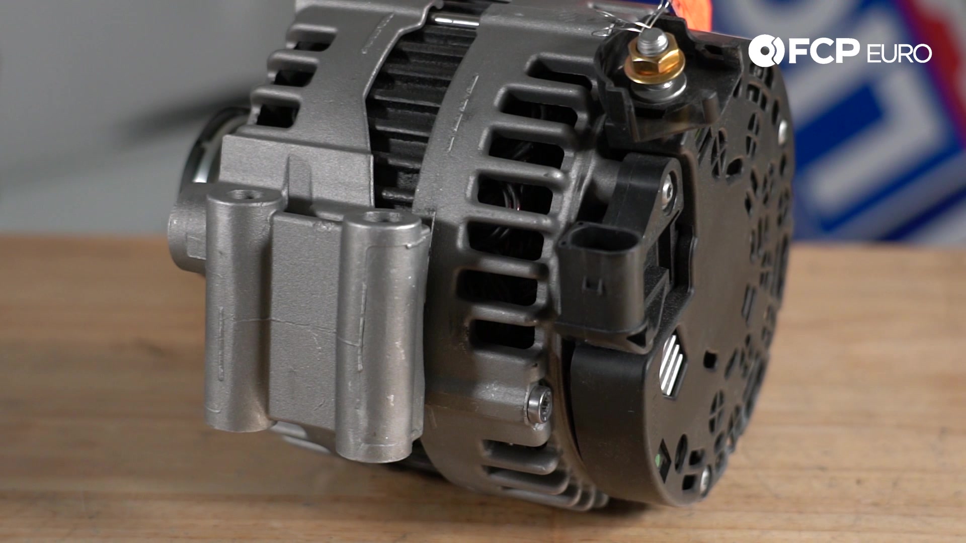 Remanufactured 180 Amp BMW Alternator Closeup