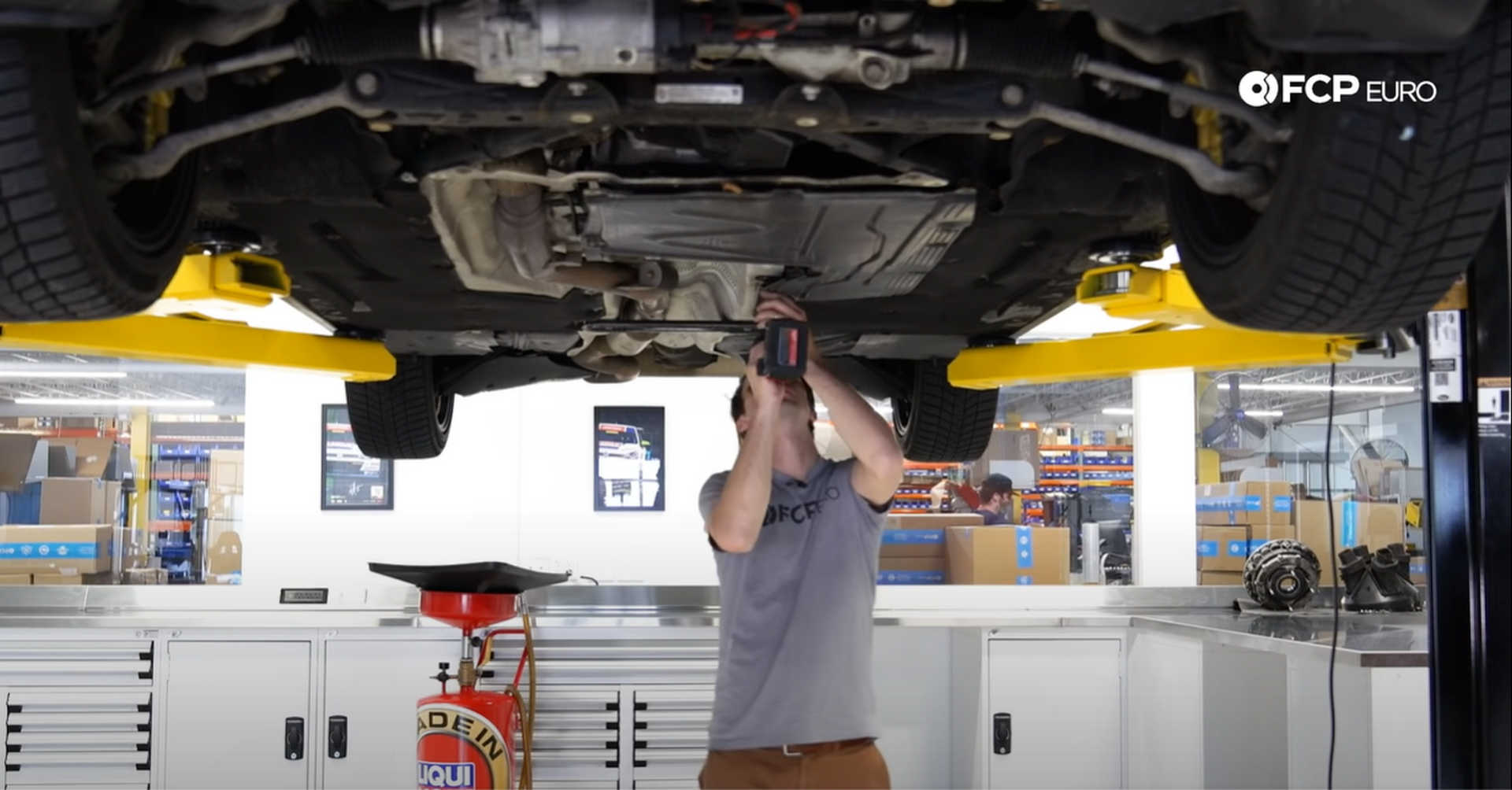 DIY BMW N20 Timing Chain removing the underbody panels