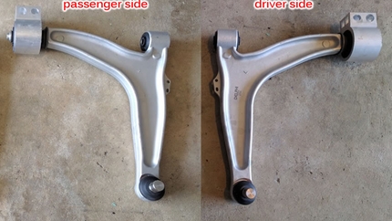 Replacing the Front Lower Control Arms on a 2004 Saab 9-3 Arc