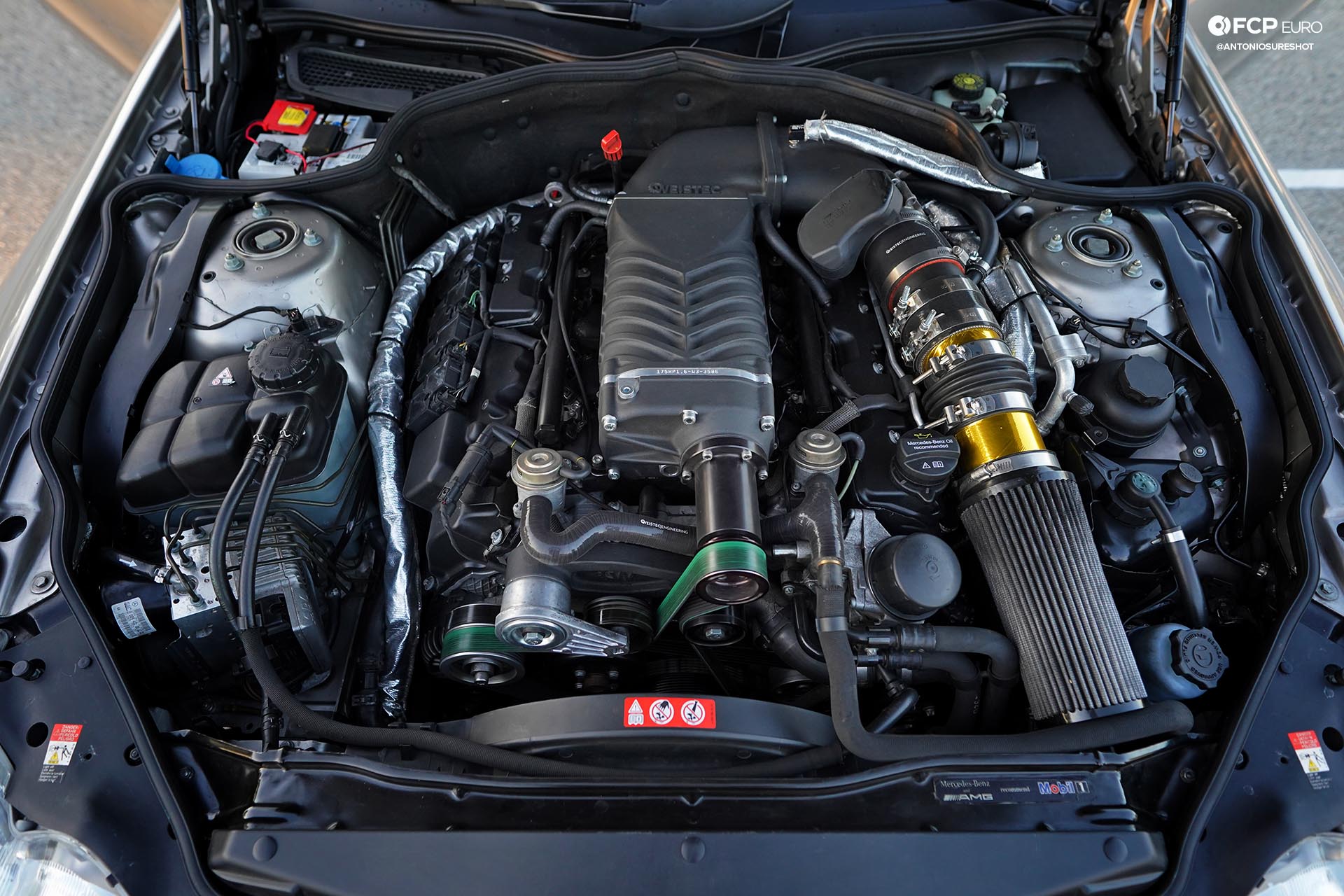 AMG SL55 030 roadster Weistec supercharger HRE wheels Wavetrac LSD