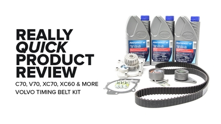 Volvo XC90, S60, XC70, & More Timing Belt Kit - Highlights And Product Review