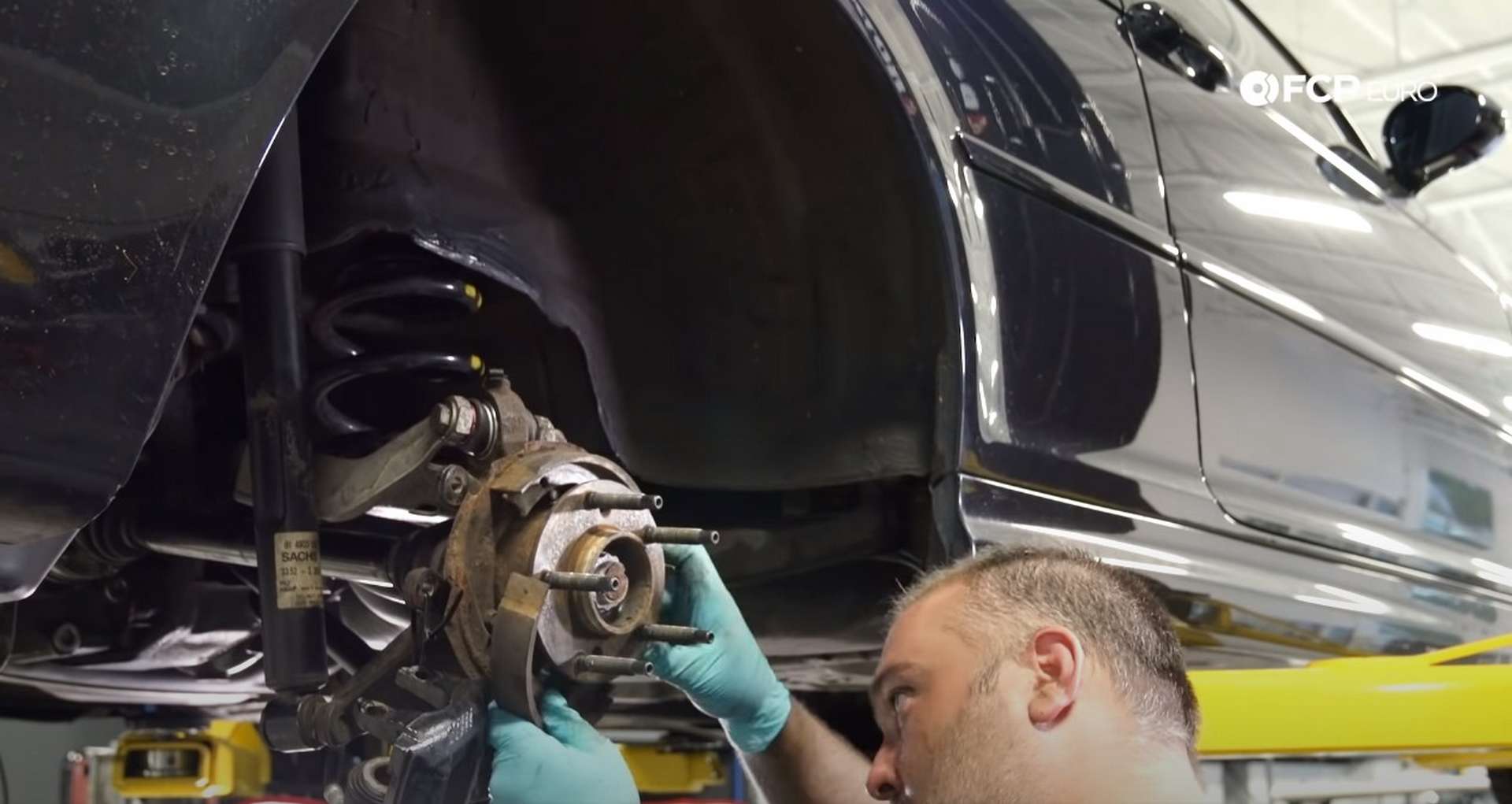 DIY E46 BMW M3 Rear Subframe Refresh Part 3 installing the shoes