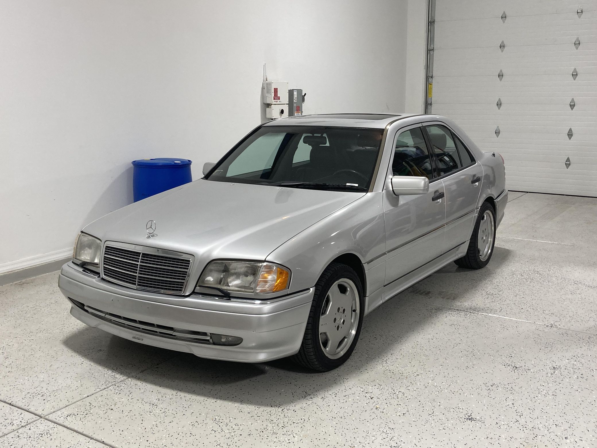 2021 Auction Finds Mercedes-Benz C36 AMG front three-quarter