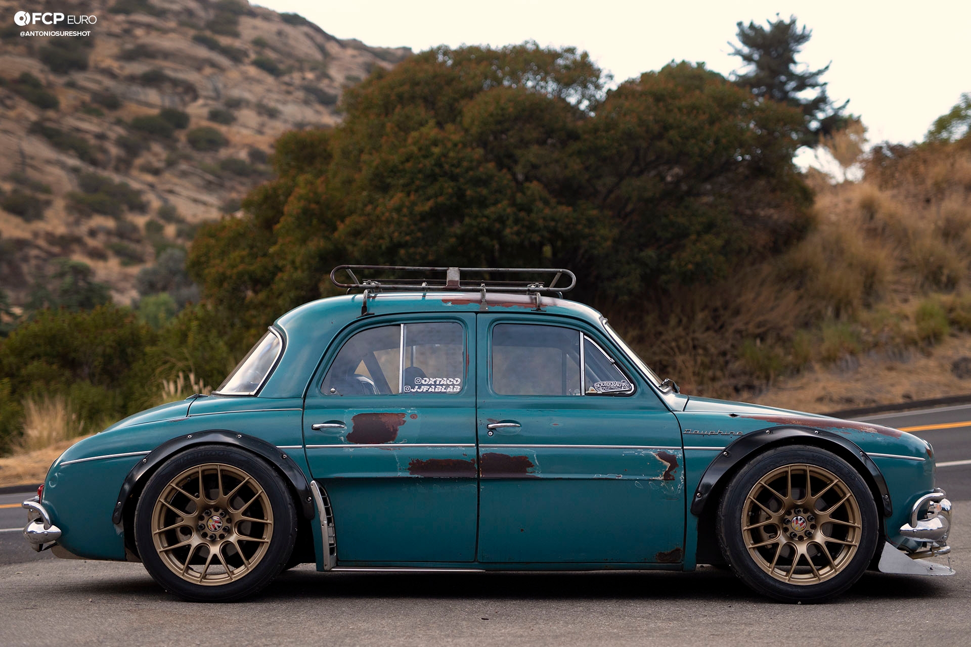 VW Golf GTI VR6 Swapped Renault Dauphine