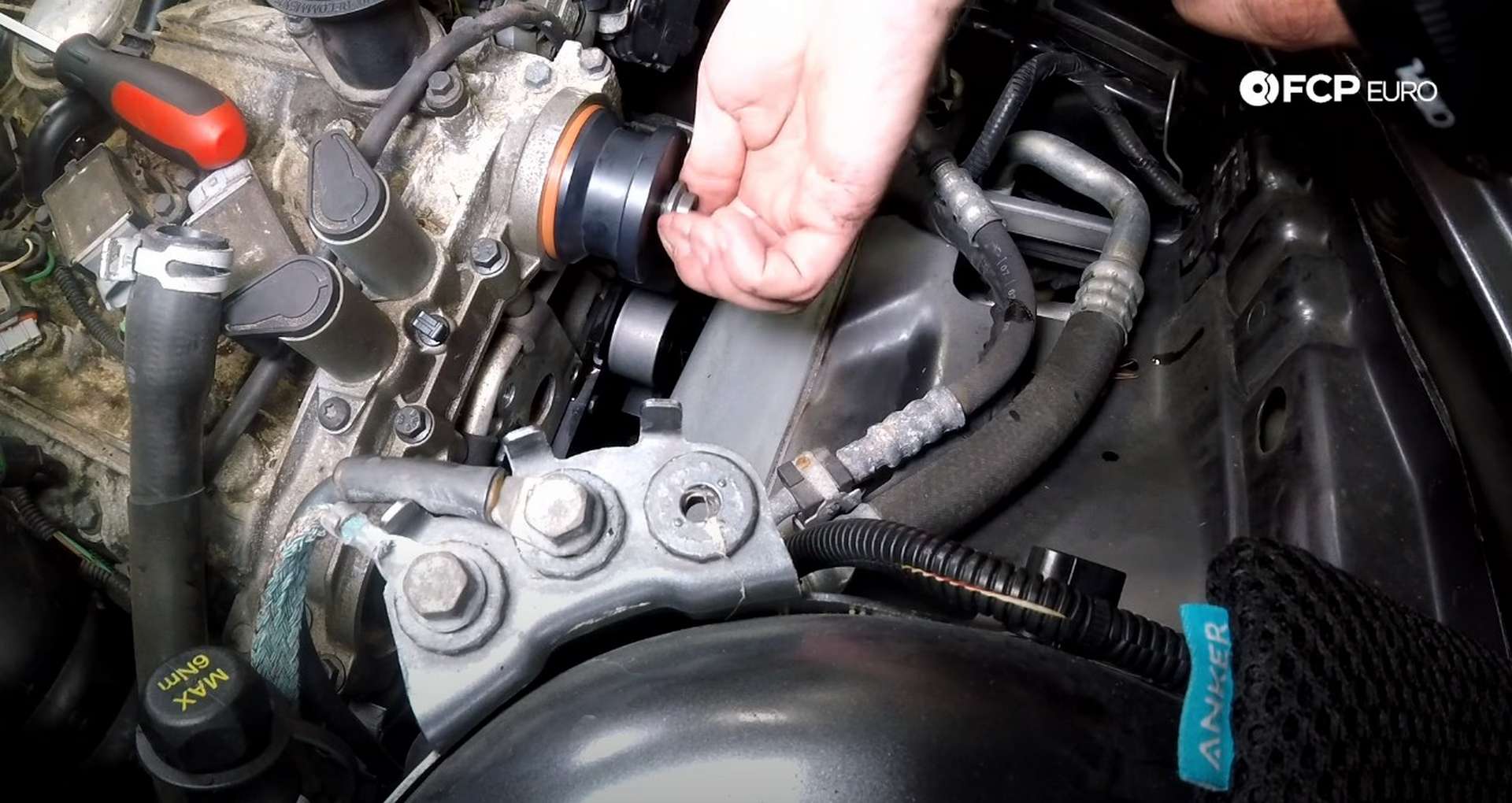 DIY Volvo P1 Timing Belt Replacement installing the new camshaft seals