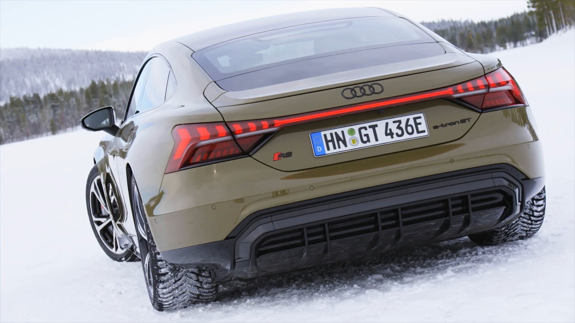 J1 Platform Audi RS e-tron GT Tactical Green