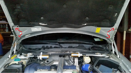 How to Remove & Replace a Volvo S70/V70/C70 Hood
