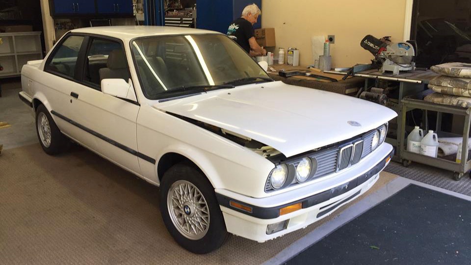 Clean GRM 318iS in the shop