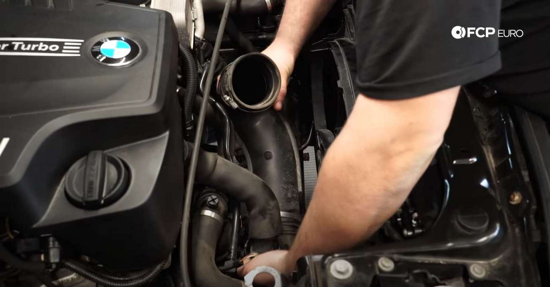 DIY BMW F30 Oil Filter Housing Gasket Replacement fitting the intake silencer