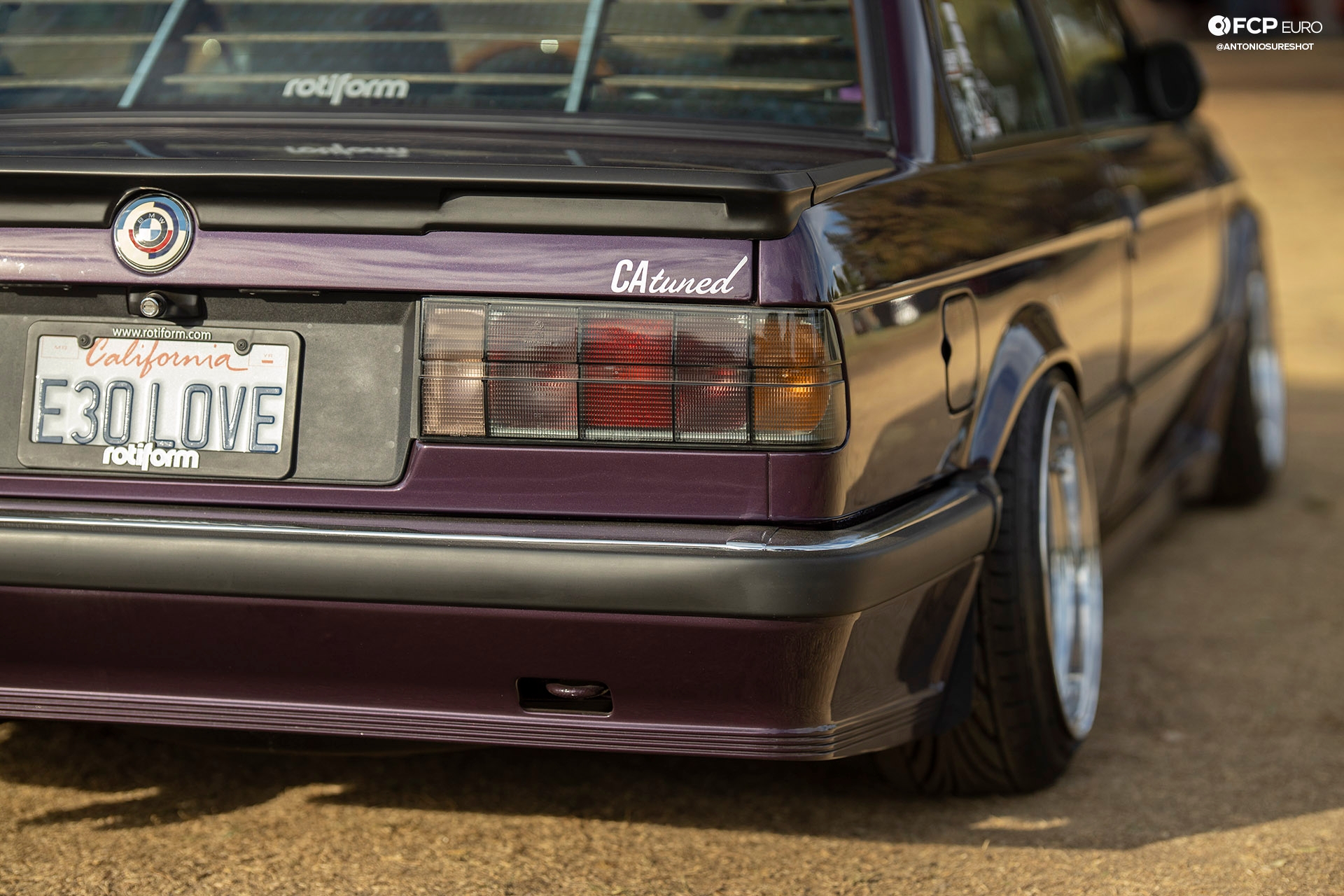 CAtuned Daytona Violet E30 BMW Tail Lights