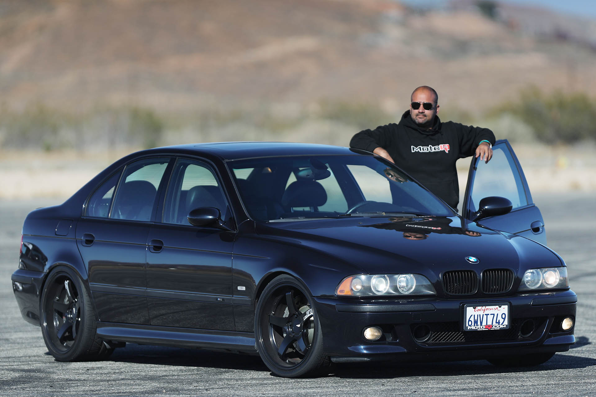 E39 BMW M5 S62 MotoIQ Advan Wheels KW Suspension Stoptech