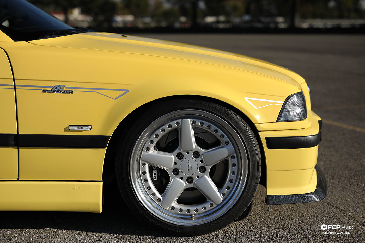 AC Schnitzer pinstripe graphics E36 S3 Sport M3 Convertible